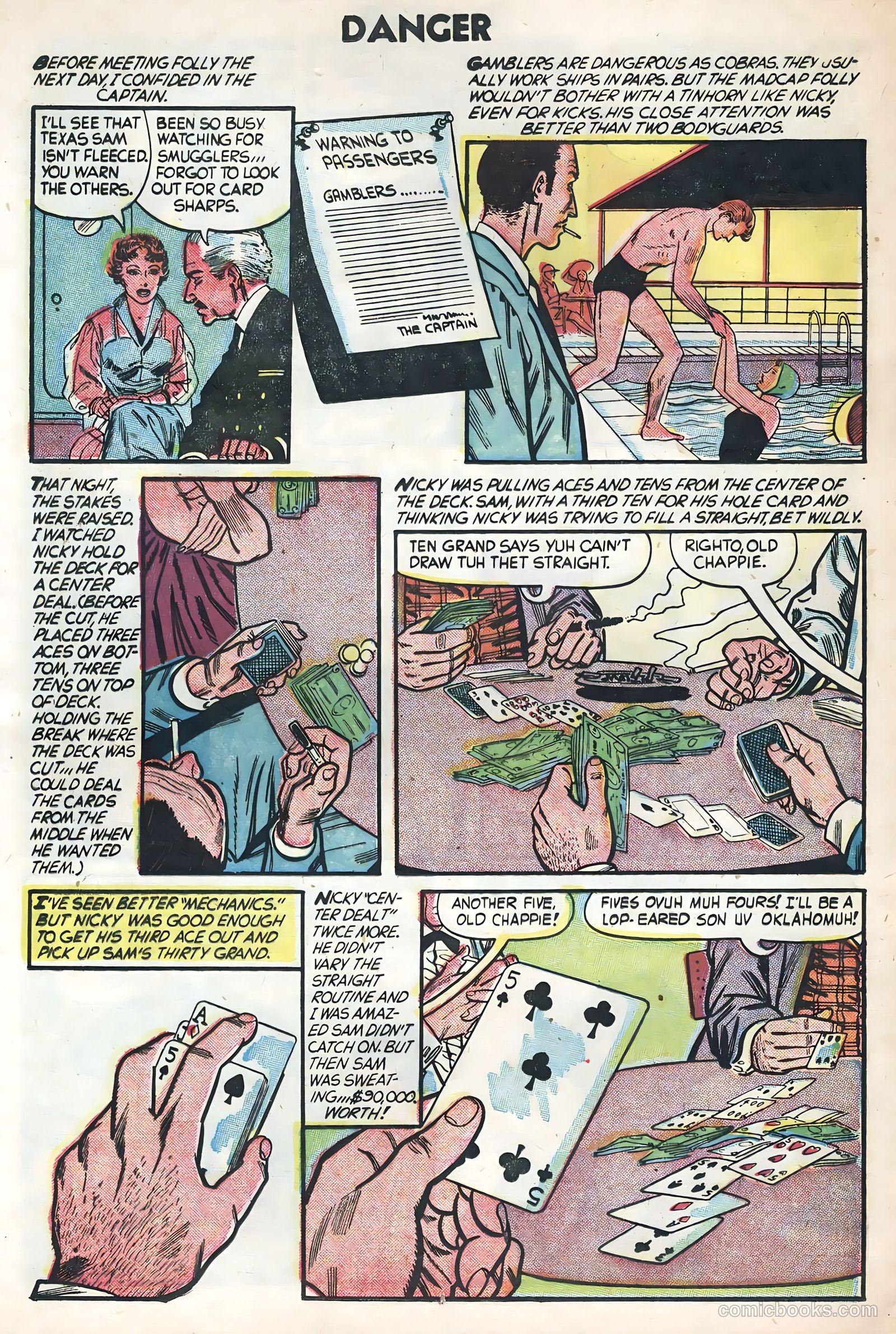 Danger #13 (1955) — page 12 of 36