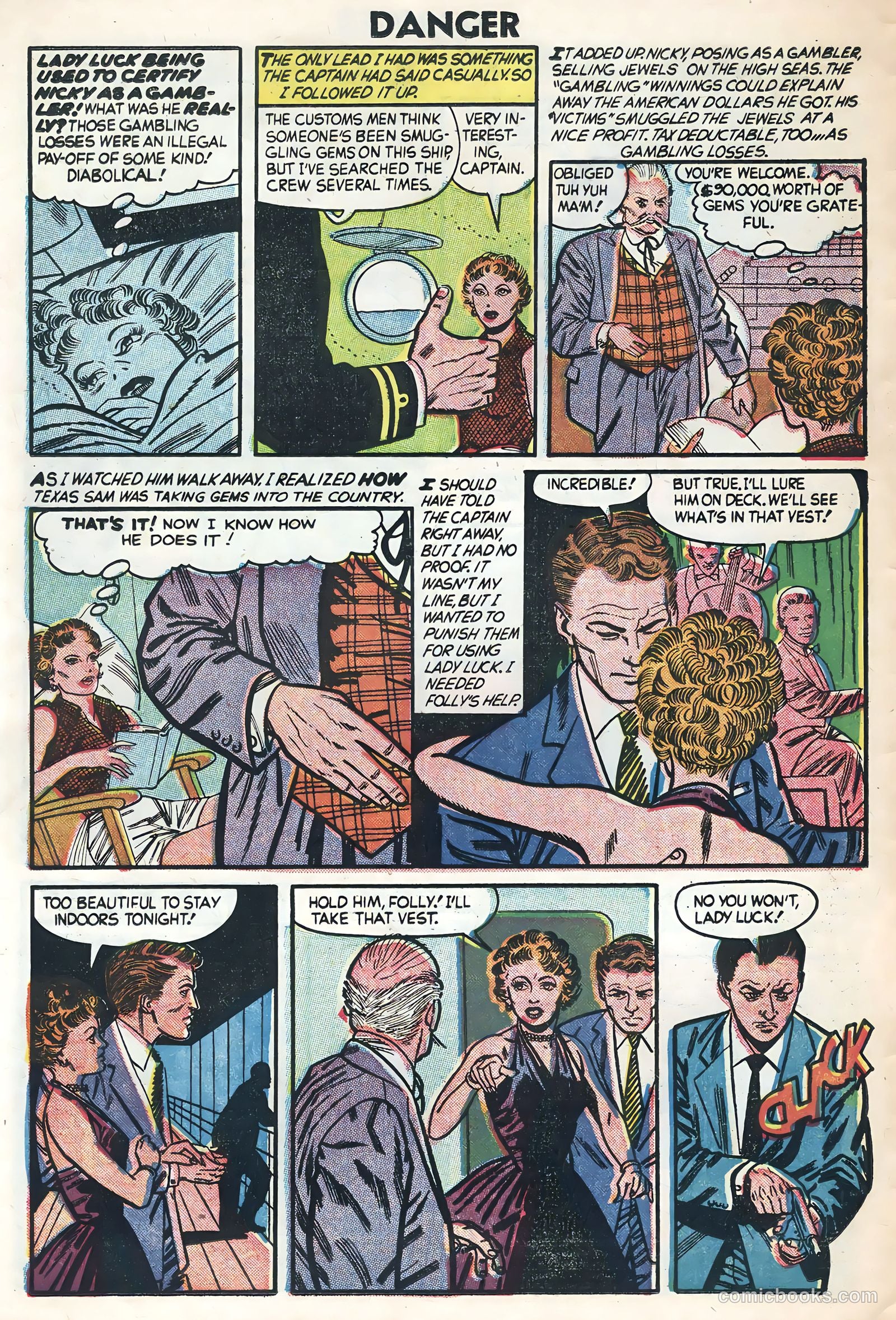 Danger #13 (1955) — page 14 of 36