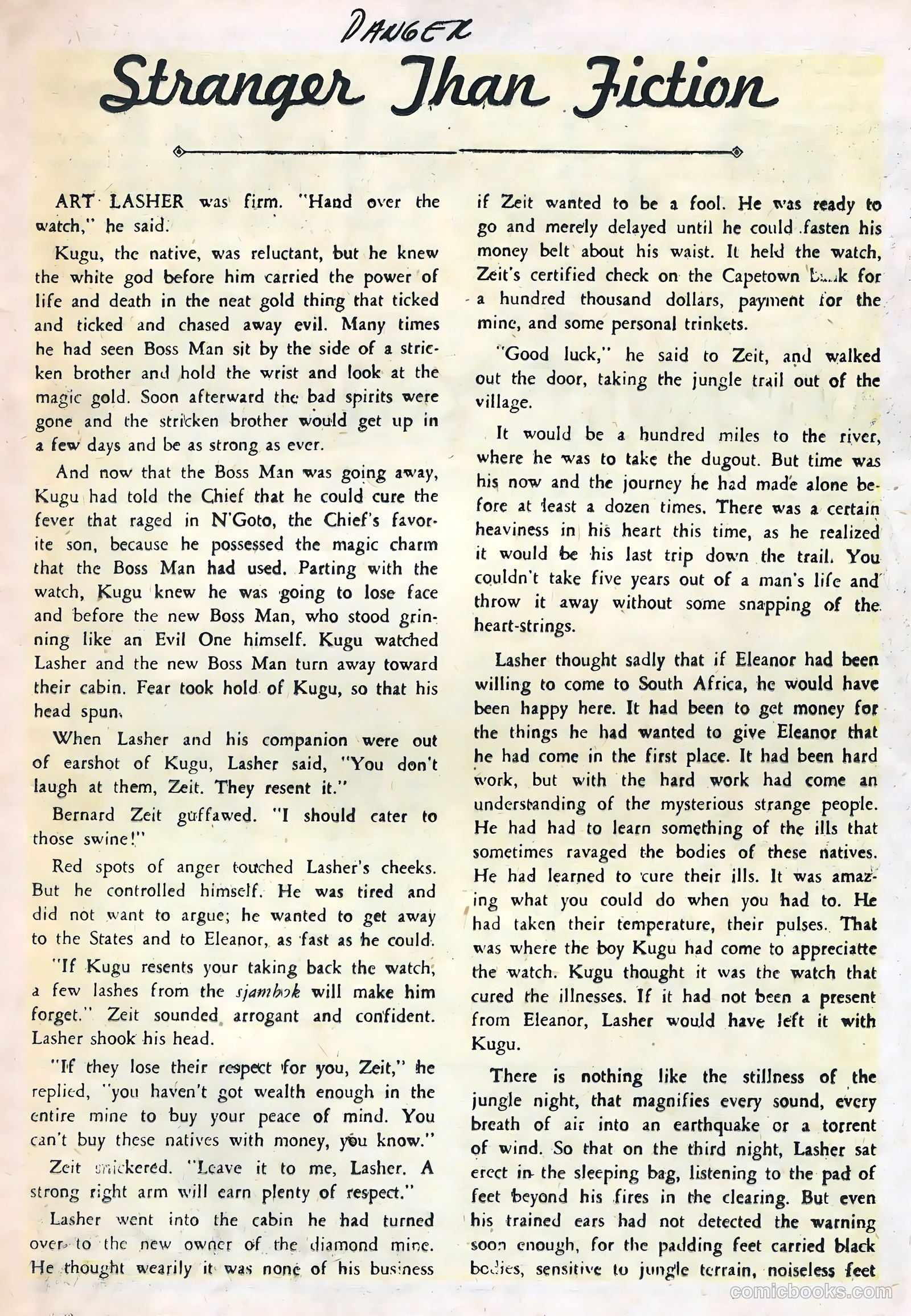 Danger #13 (1955) — page 17 of 36