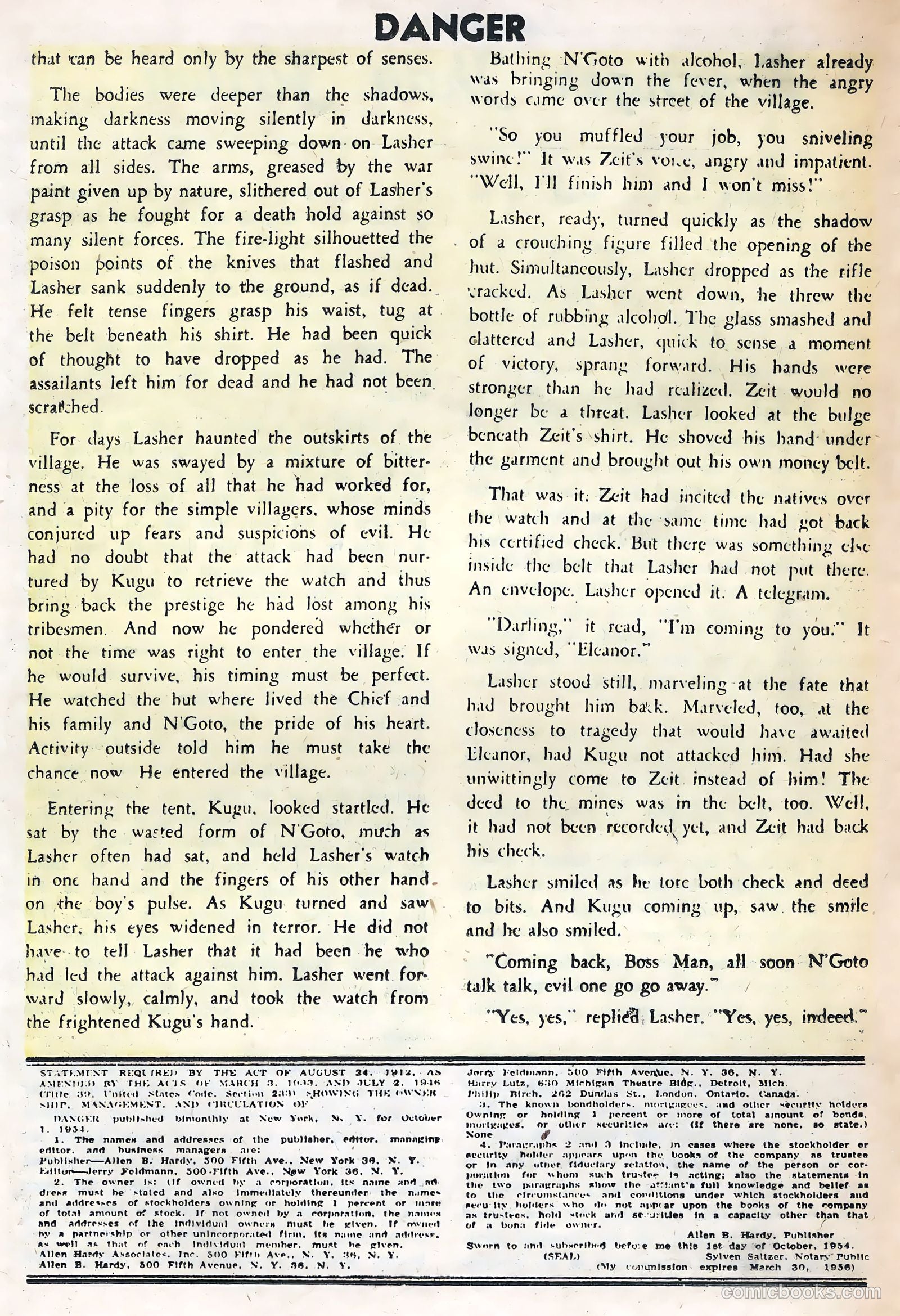 Danger #13 (1955) — page 18 of 36