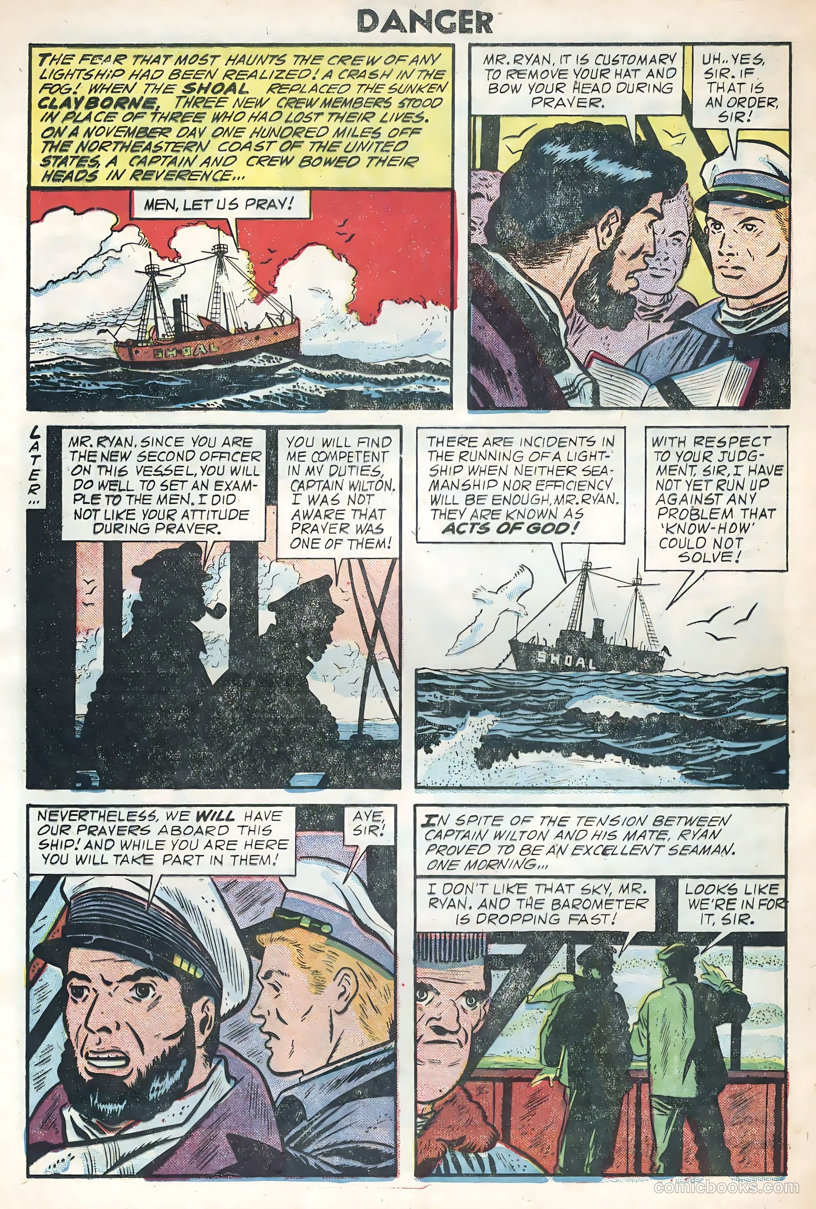 Danger #13 (1955) — page 20 of 36