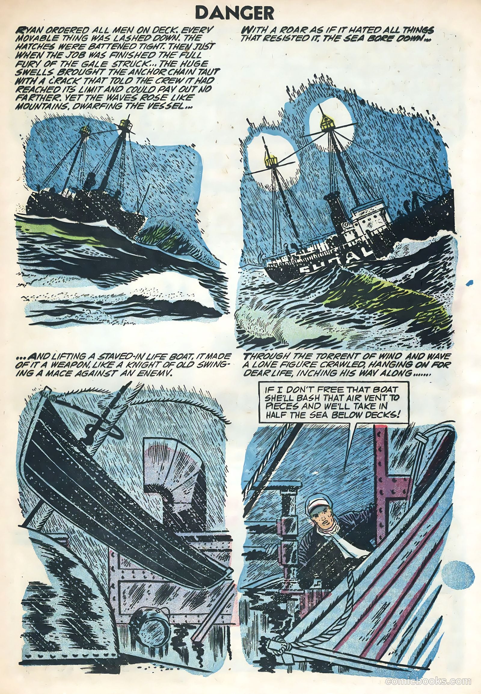Danger #13 (1955) — page 21 of 36