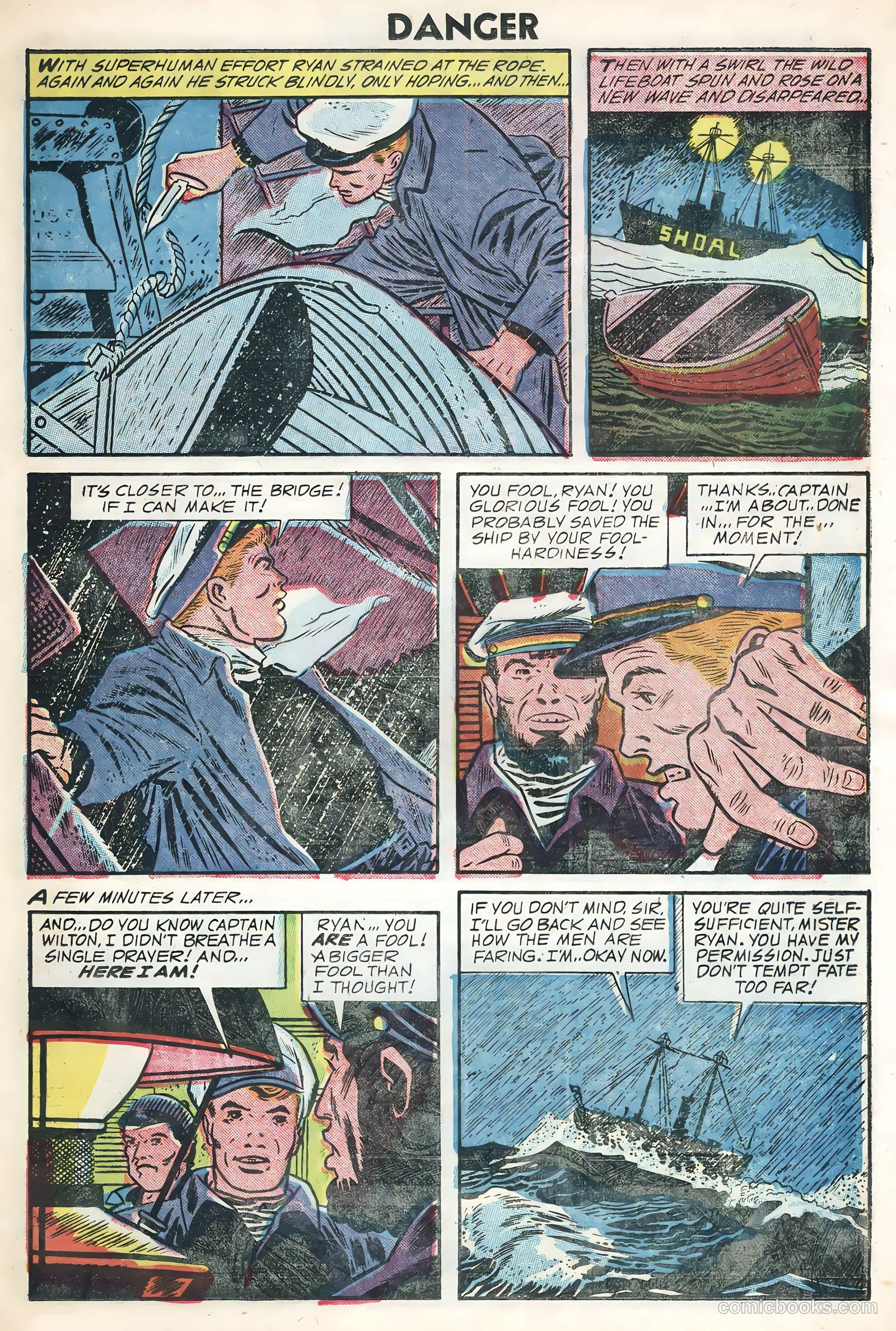 Danger #13 (1955) — page 23 of 36