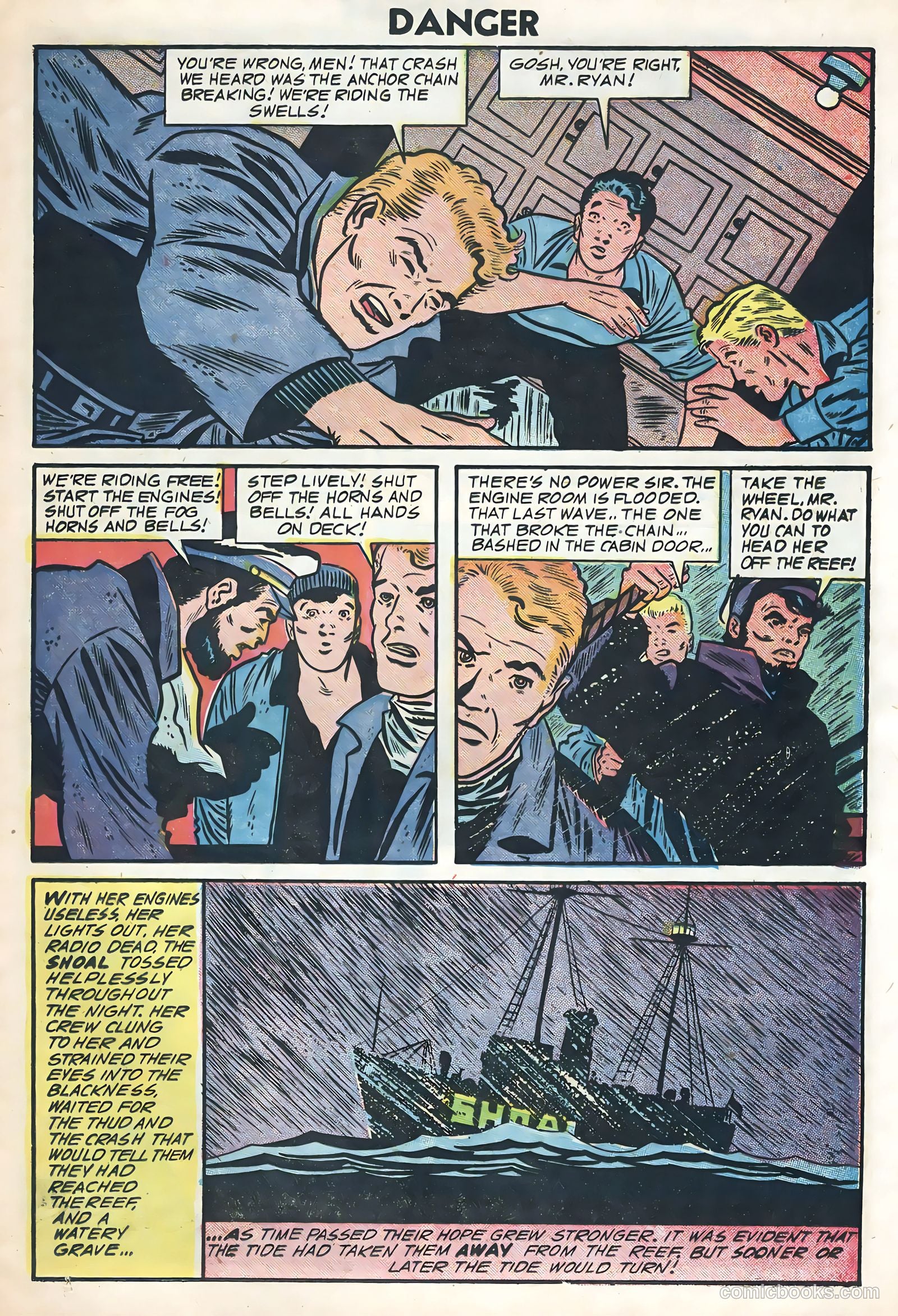 Danger #13 (1955) — page 25 of 36