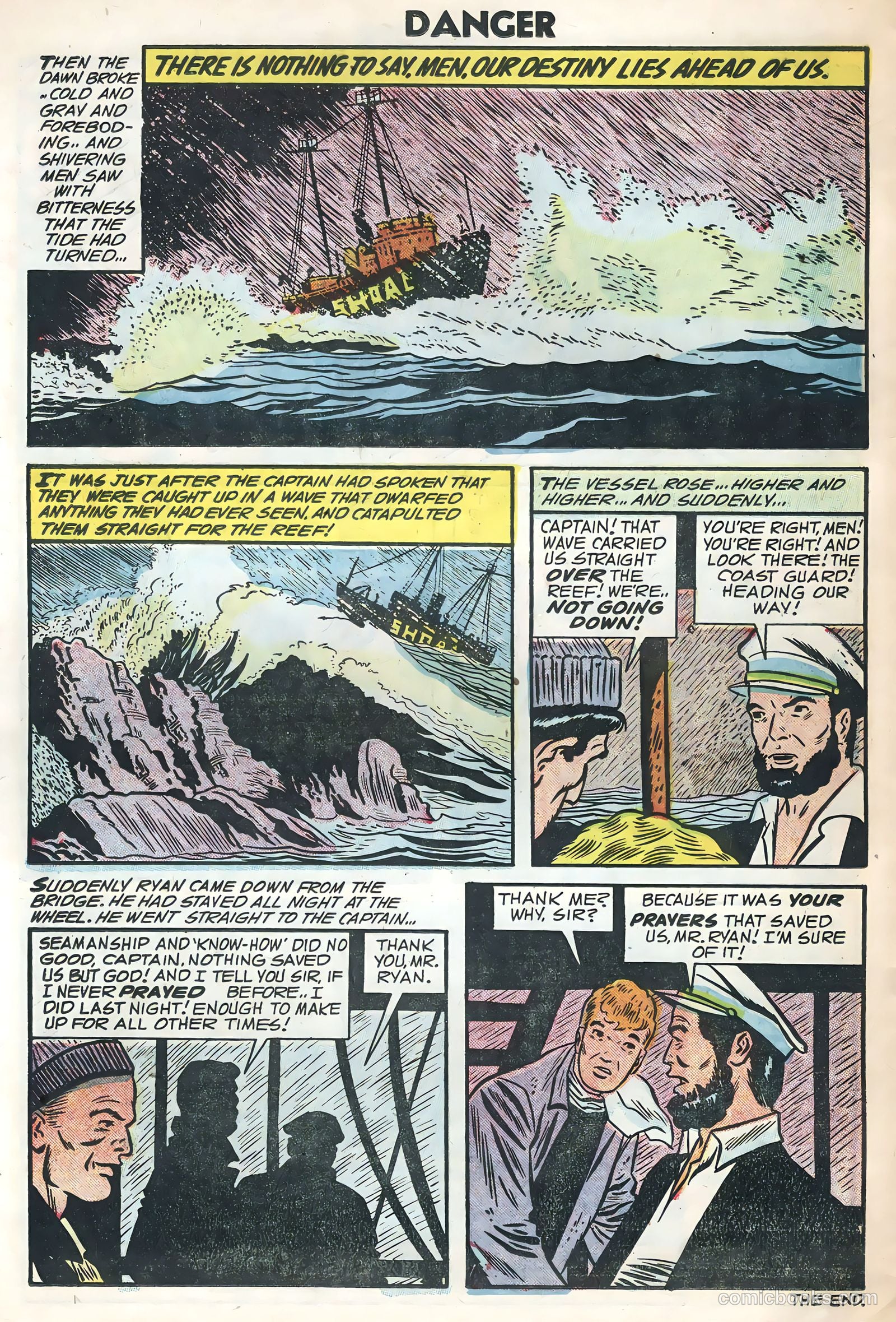 Danger #13 (1955) — page 26 of 36