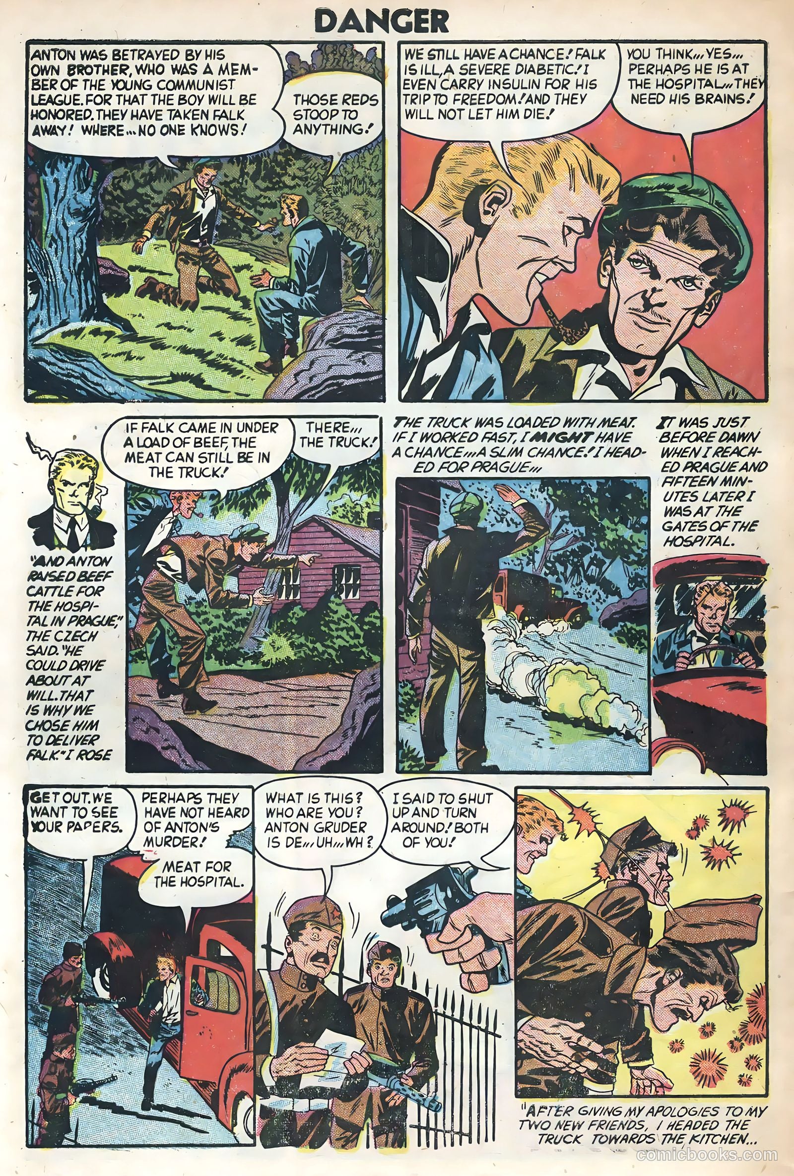 Danger #13 (1955) — page 28 of 36