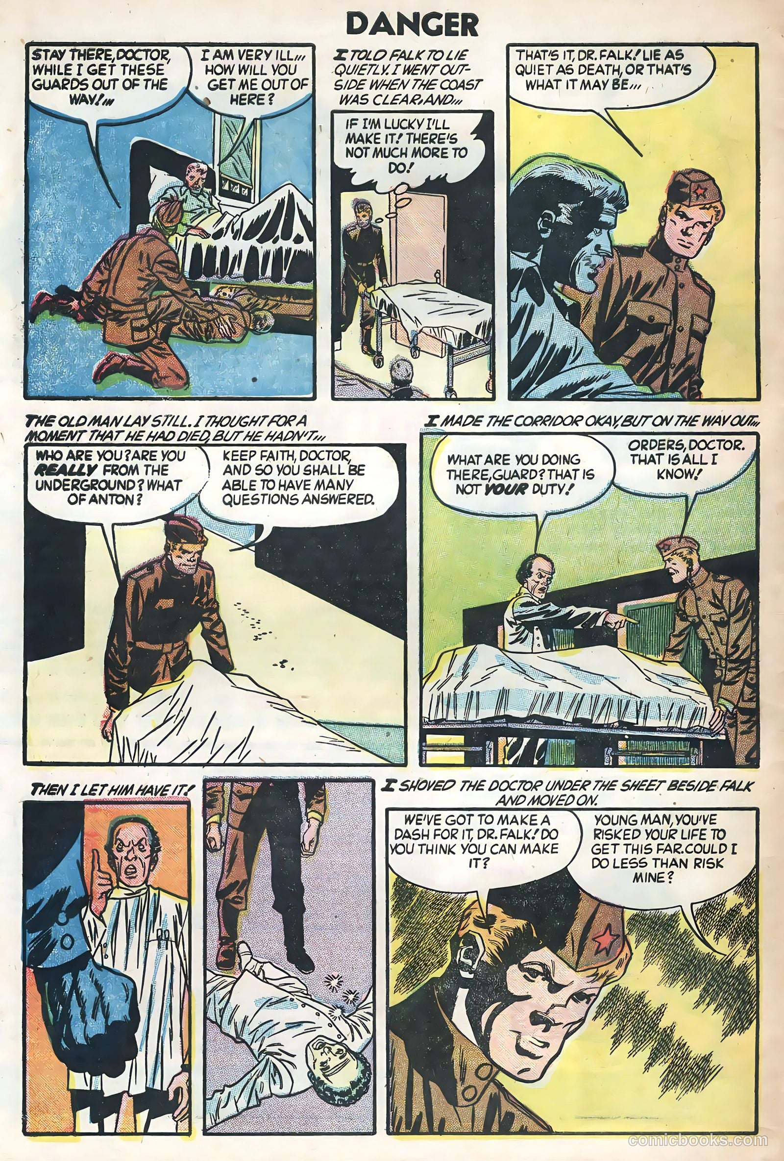 Danger #13 (1955) — page 32 of 36