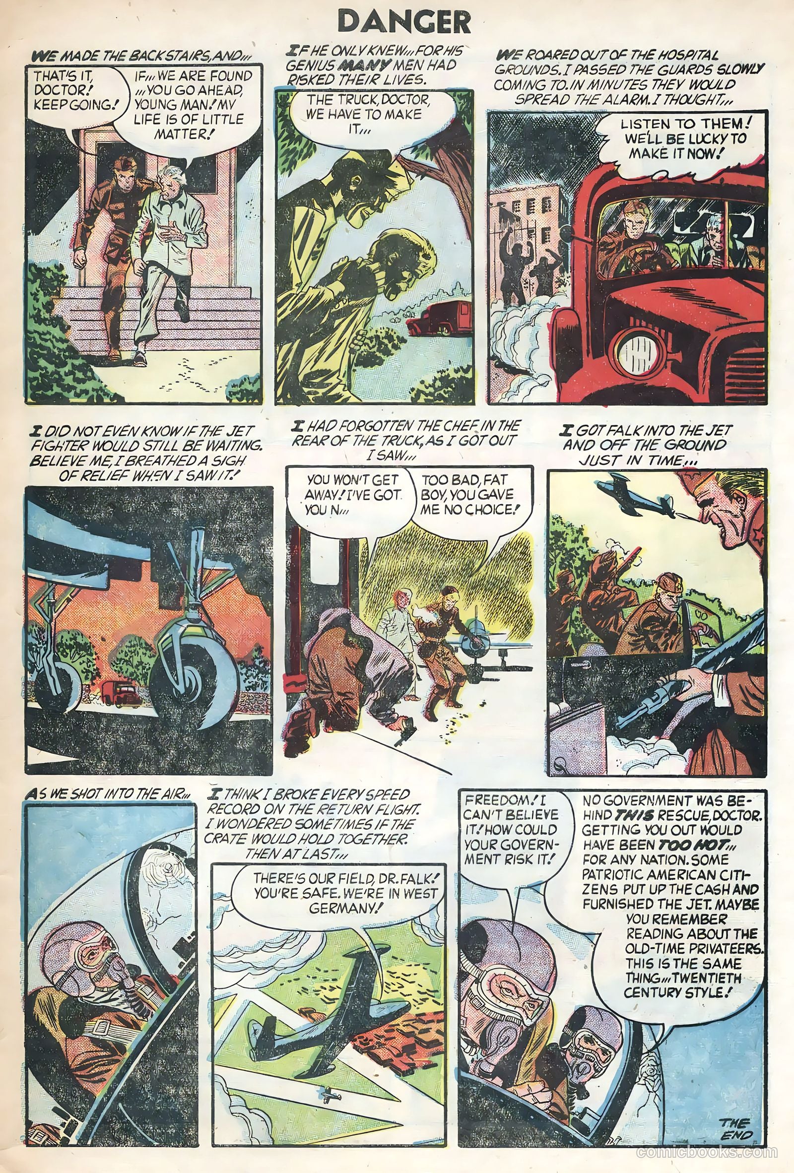 Danger #13 (1955) — page 33 of 36