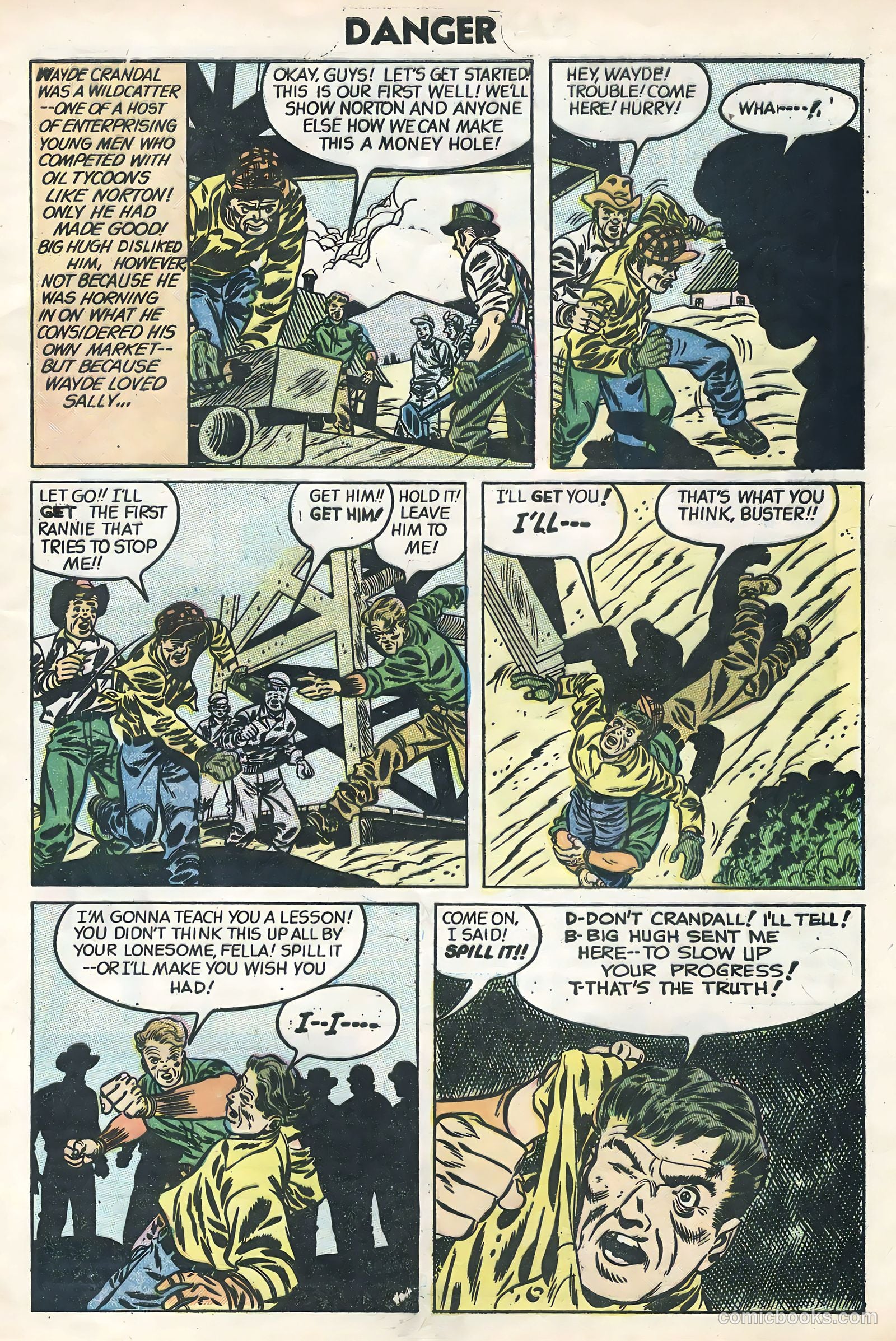 Danger #14 (1955) — page 5 of 36