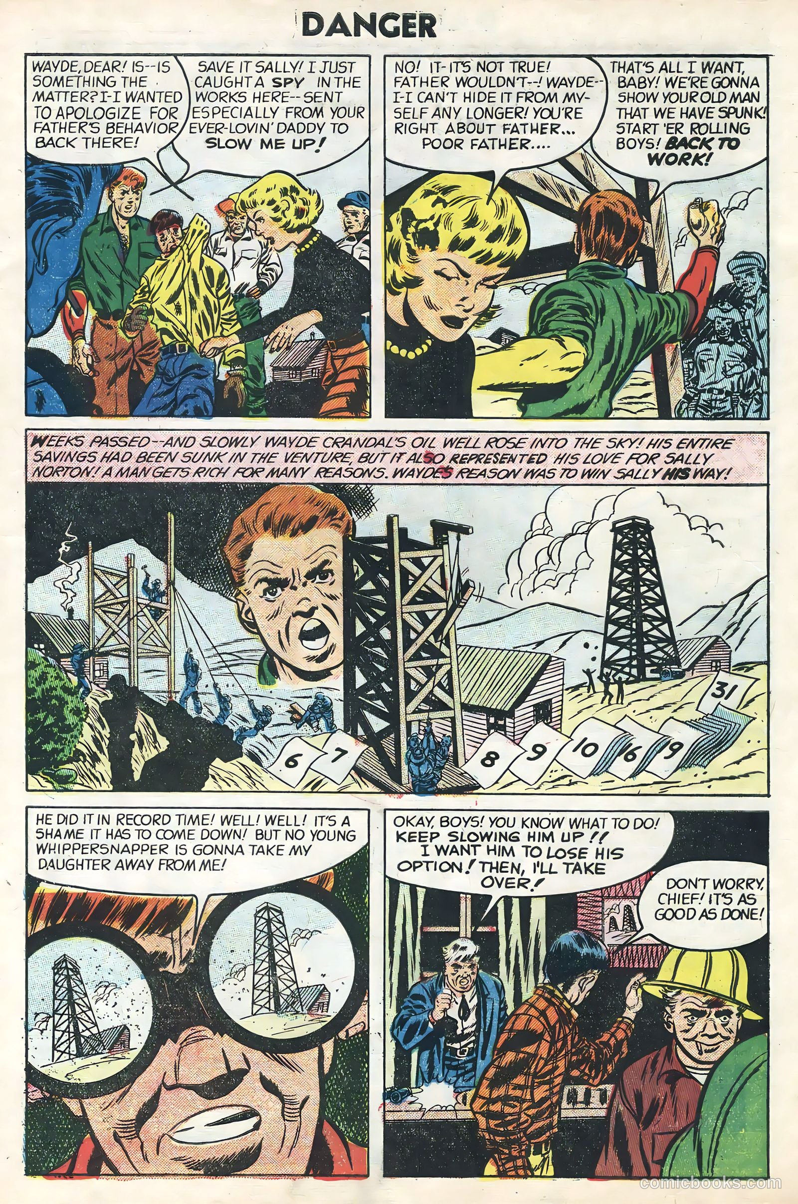 Danger #14 (1955) — page 7 of 36