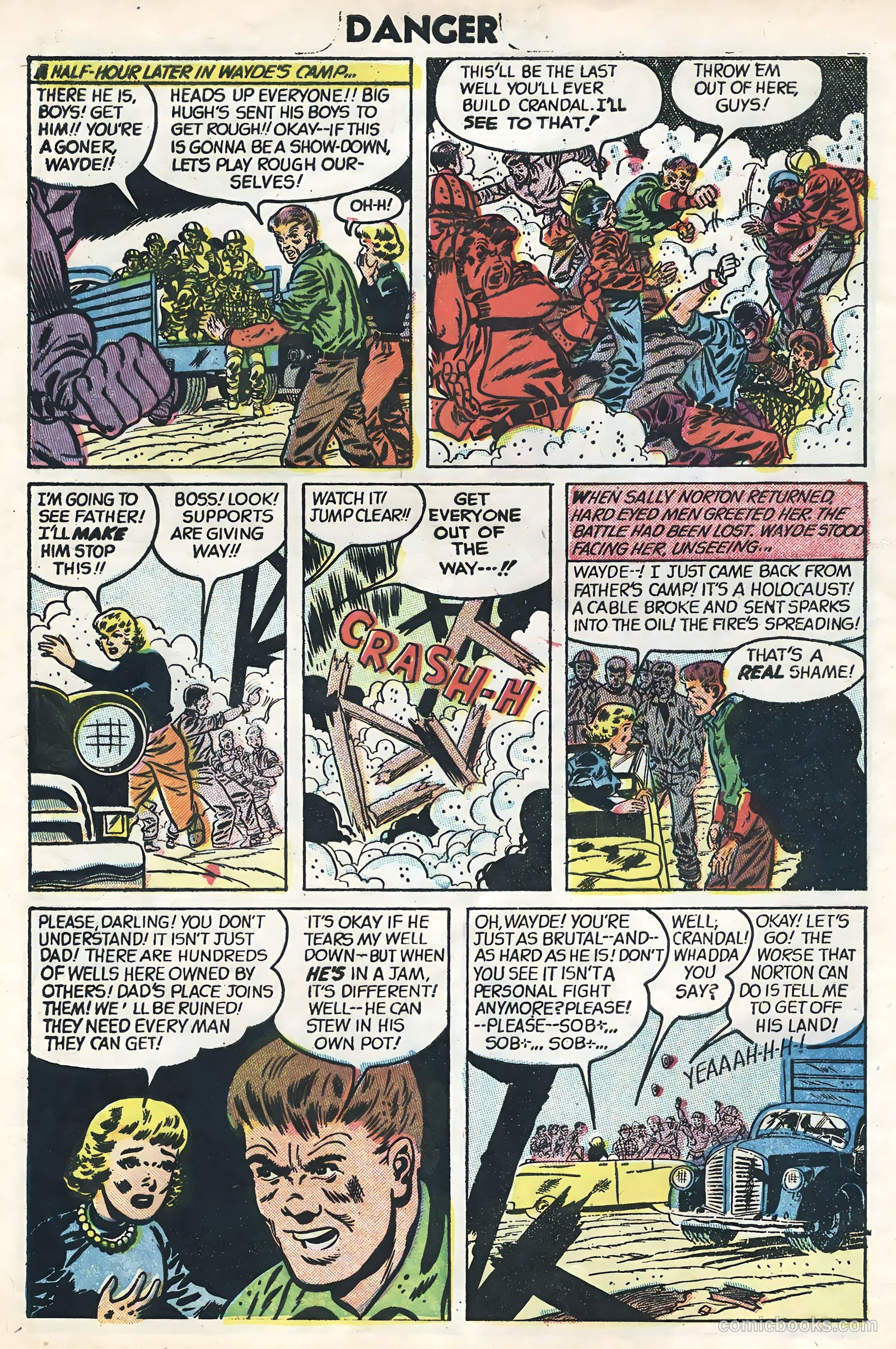 Danger #14 (1955) — page 8 of 36
