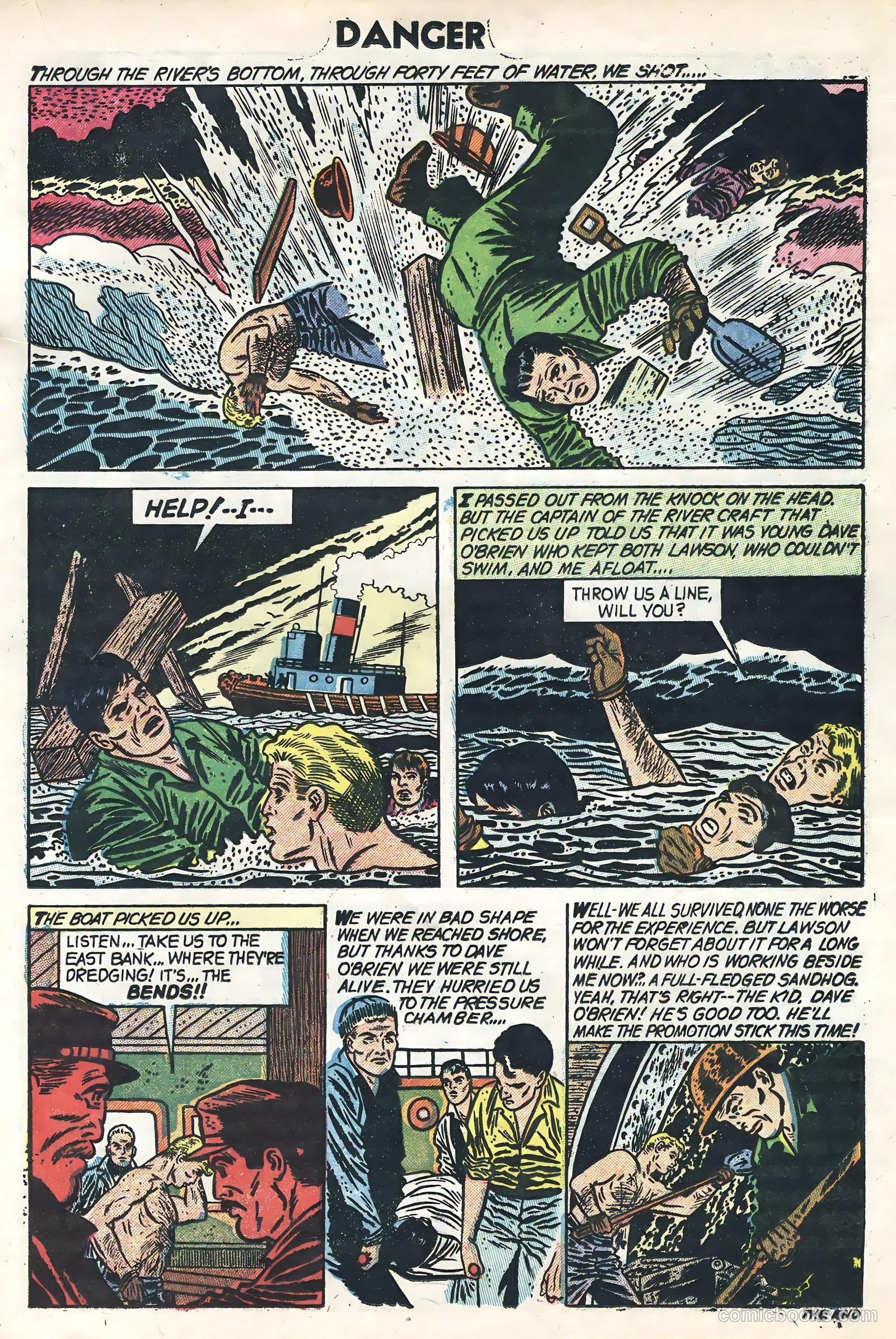 Danger #14 (1955) — page 17 of 36