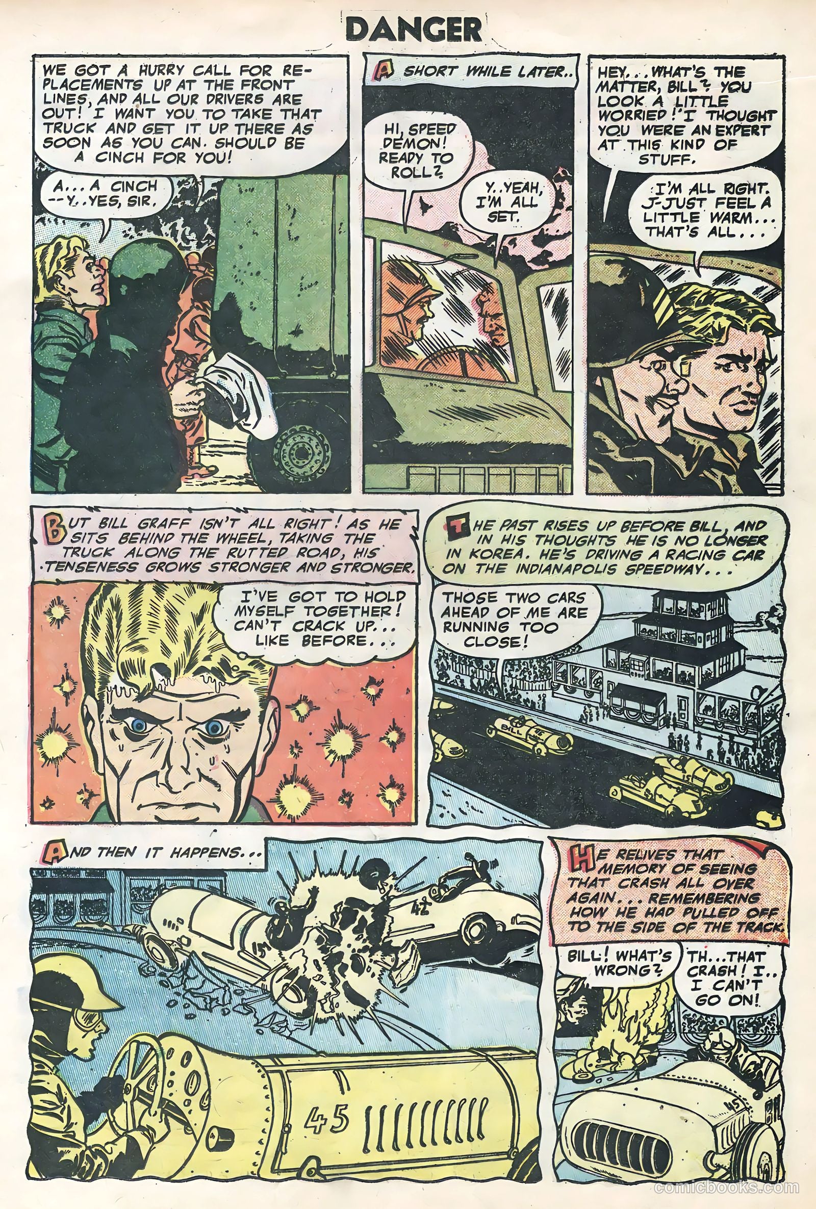 Danger #14 (1955) — page 21 of 36