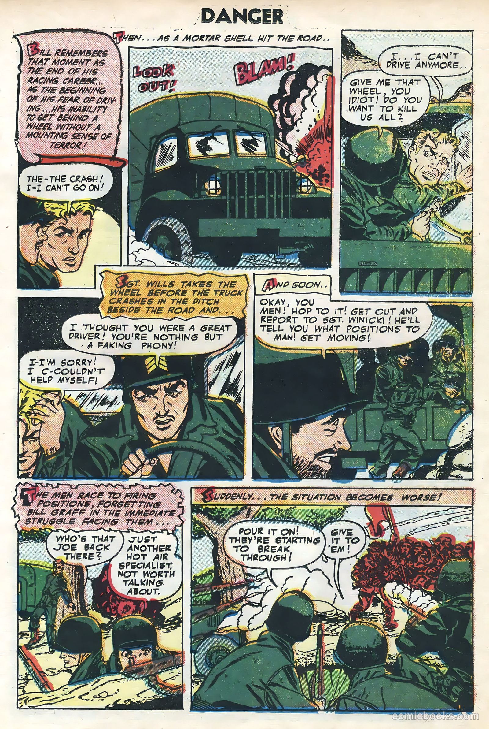 Danger #14 (1955) — page 23 of 36