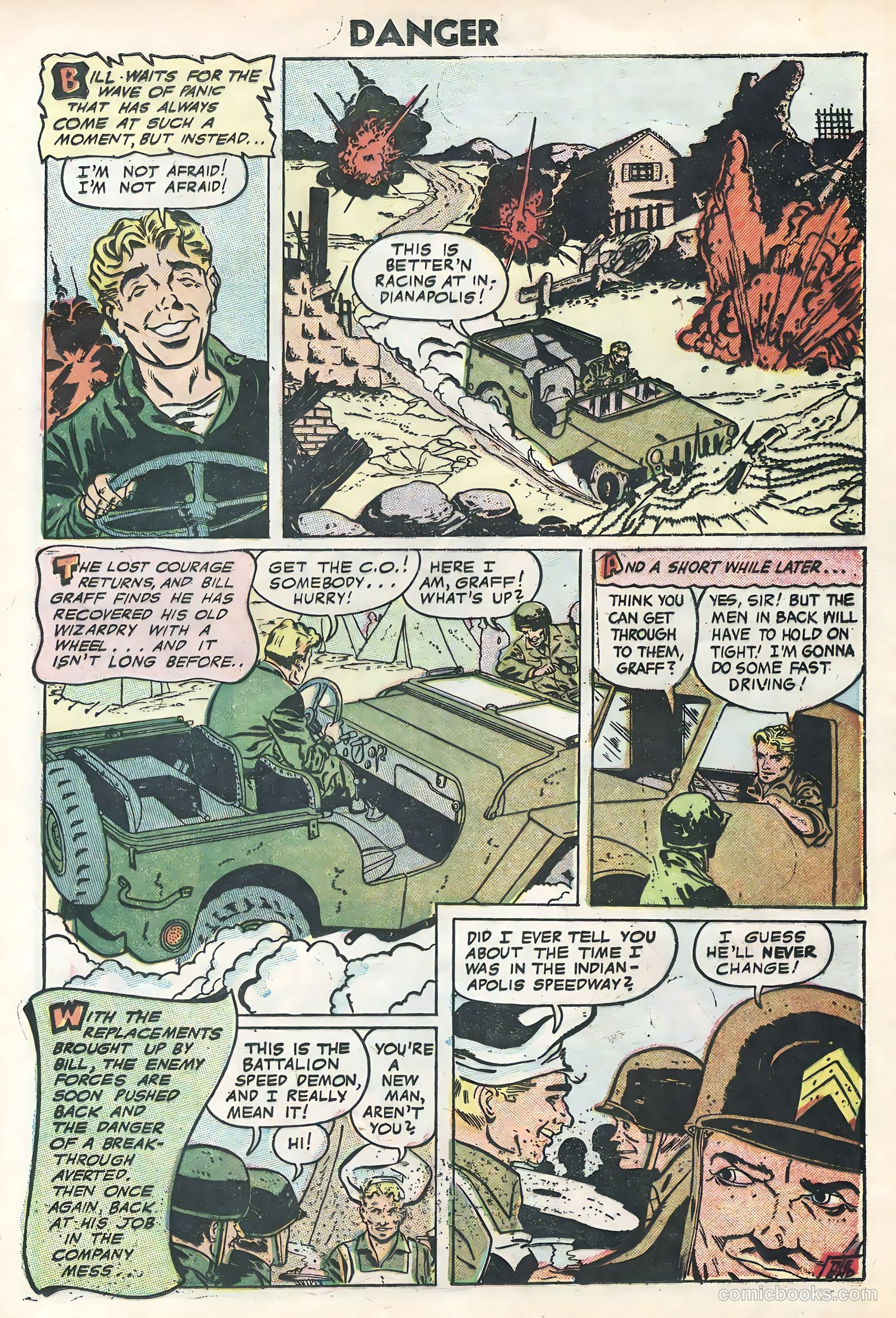 Danger #14 (1955) — page 25 of 36