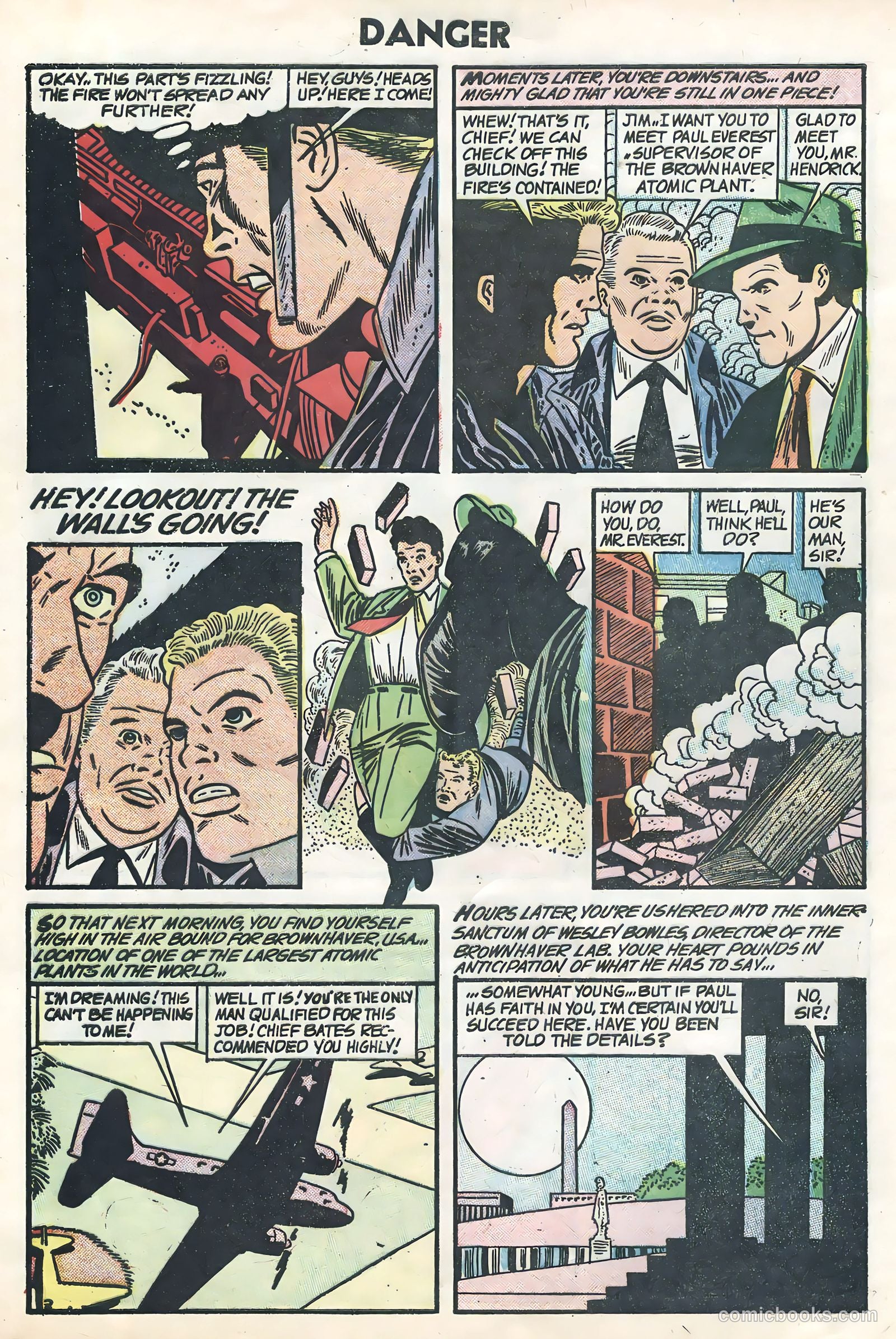 Danger #14 (1955) — page 28 of 36
