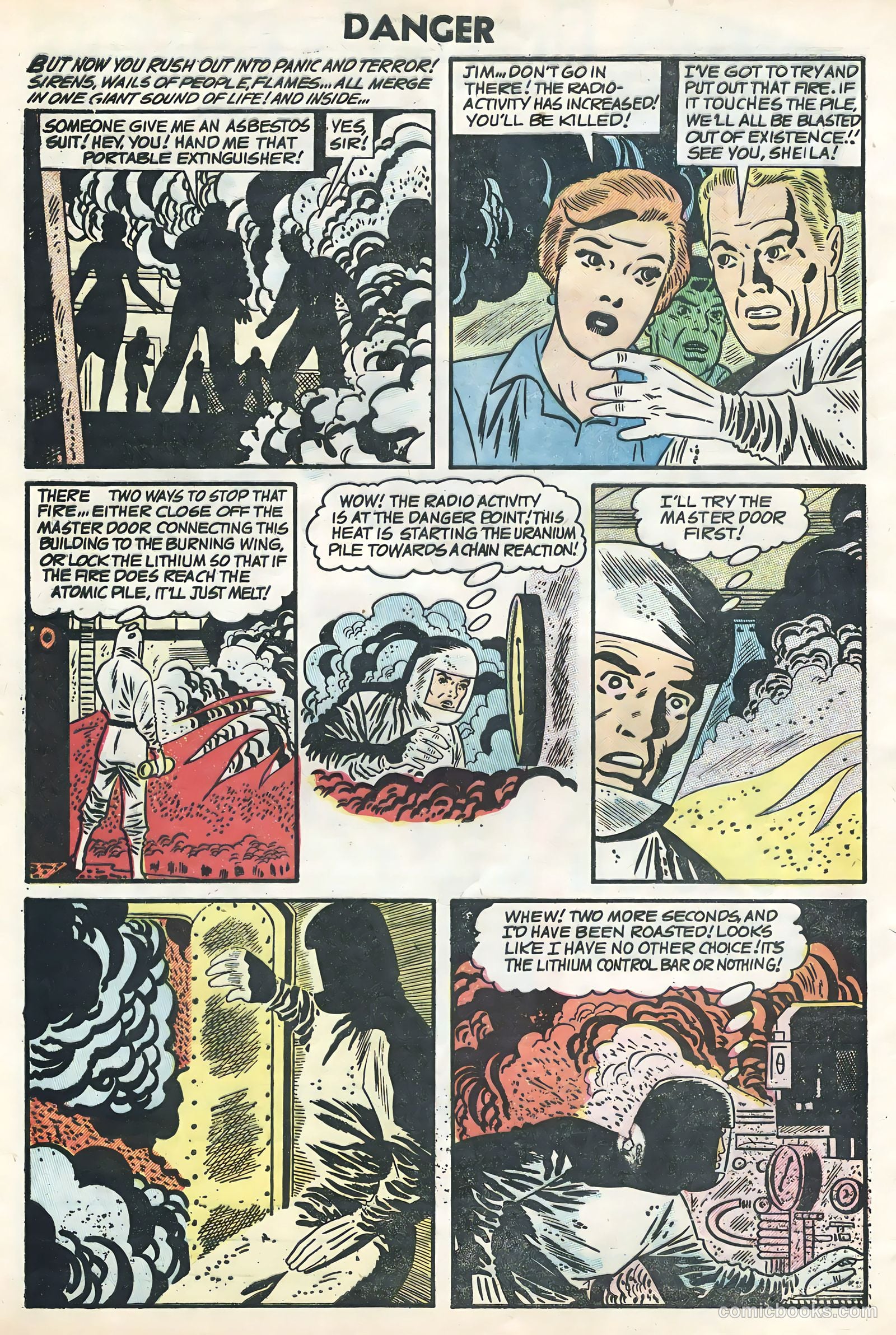 Danger #14 (1955) — page 32 of 36