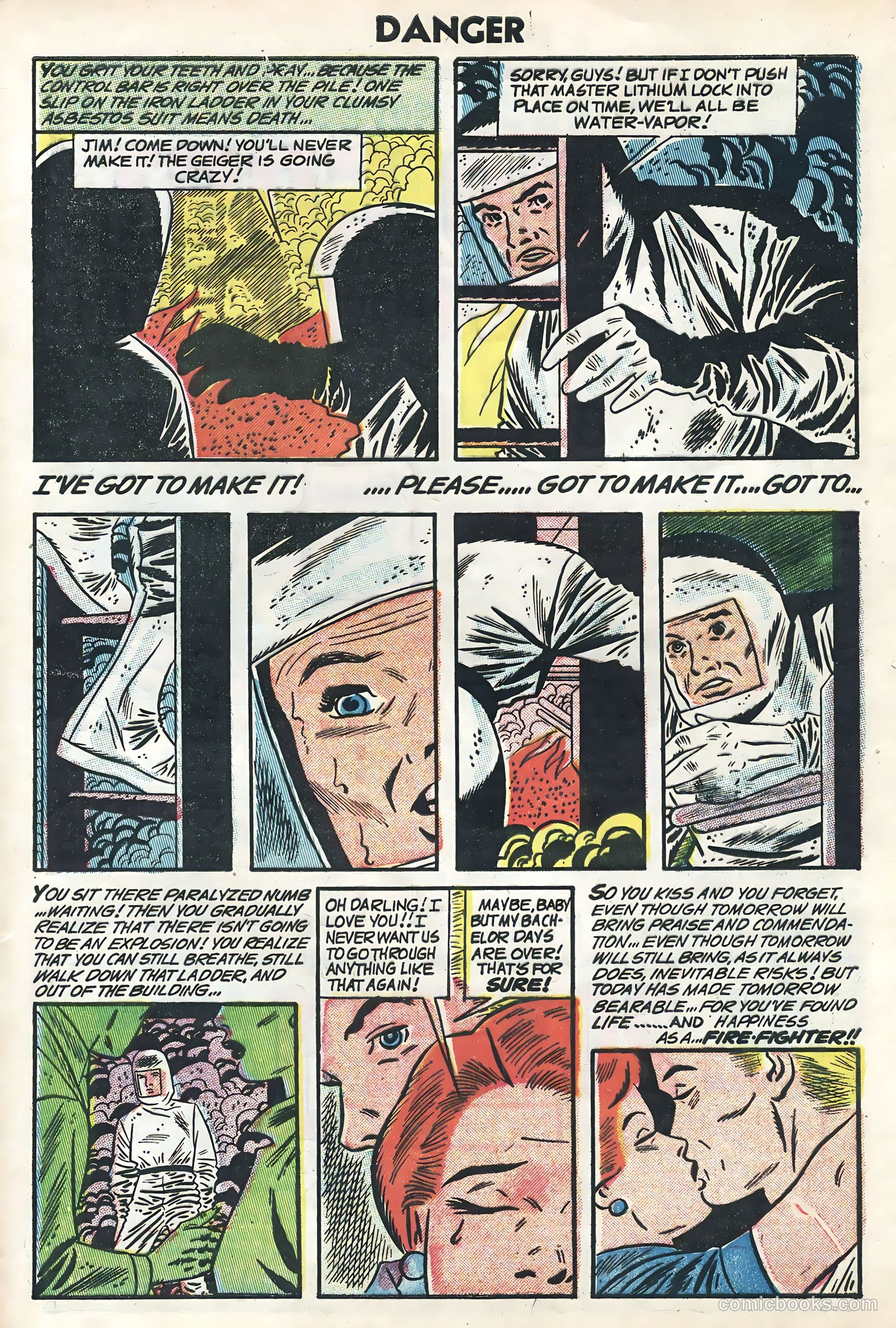 Danger #14 (1955) — page 33 of 36