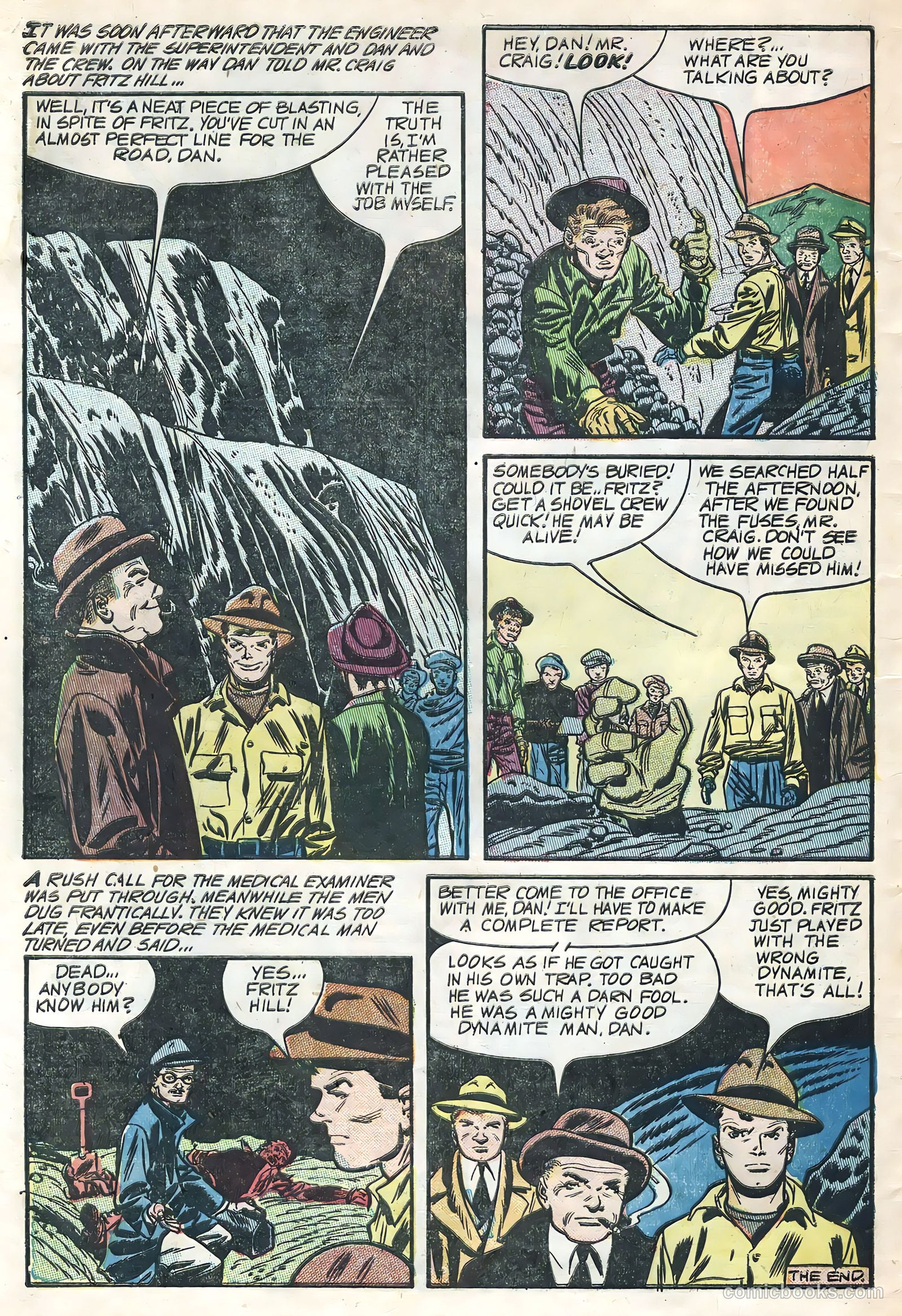 Danger #4 (1953) — page 32 of 36