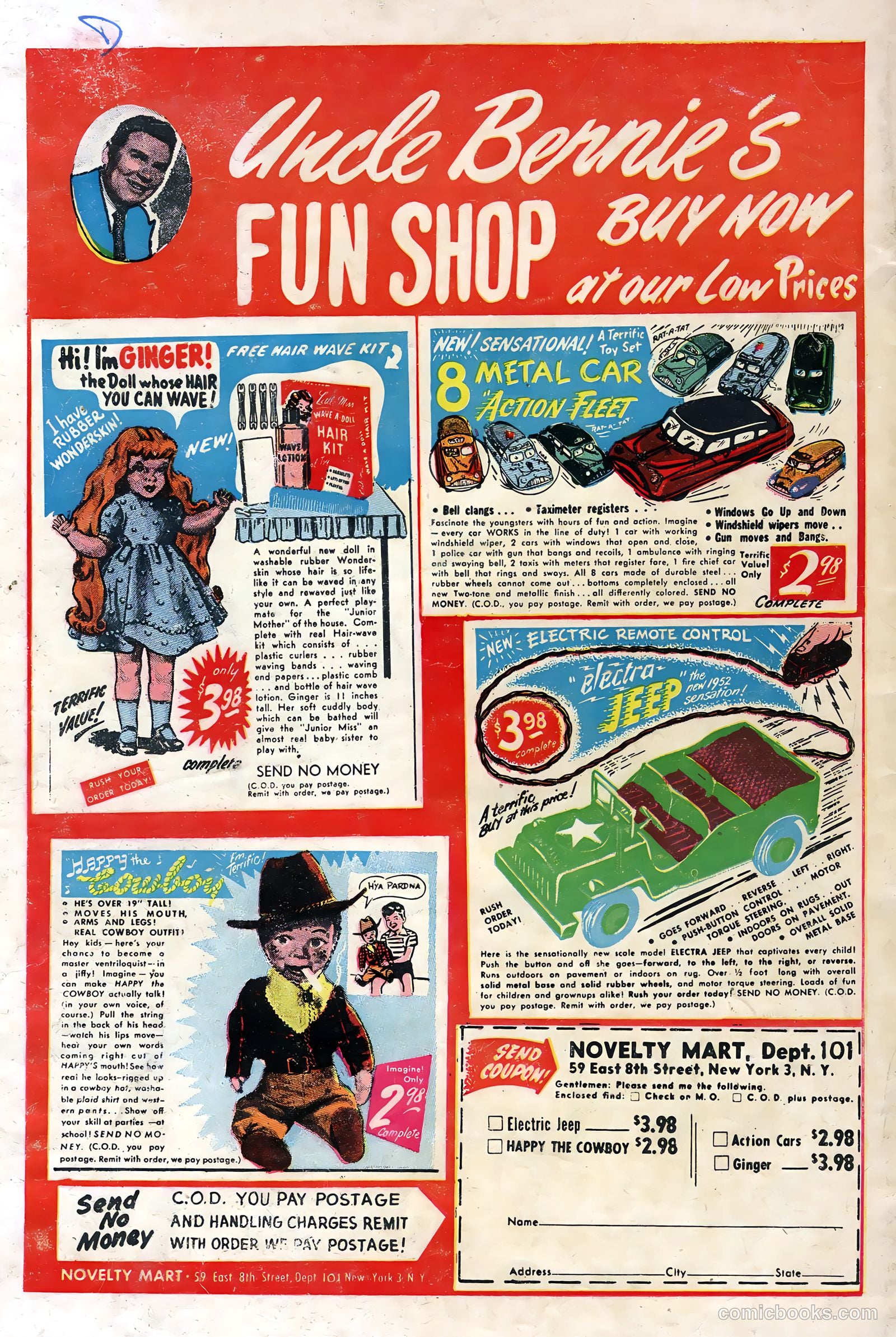 Danger #4 (1953) — page 36 of 36