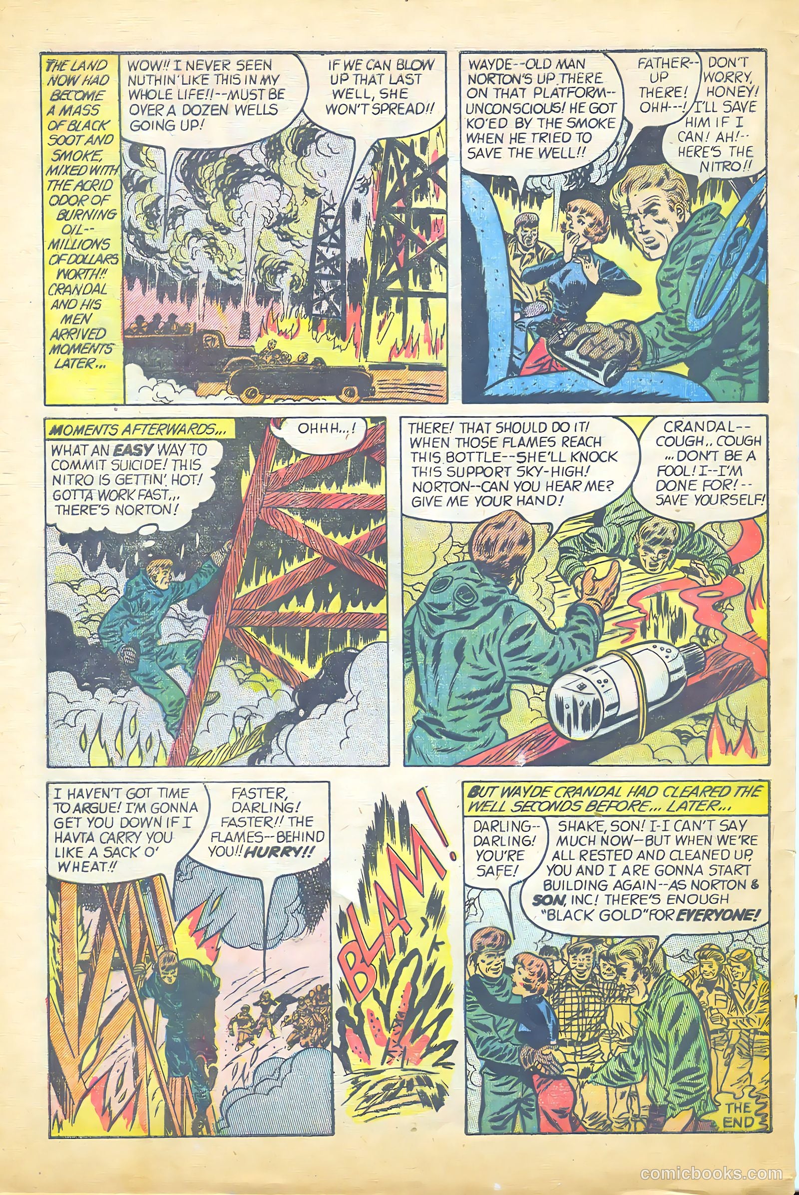 Danger #5 (1953) — page 32 of 36