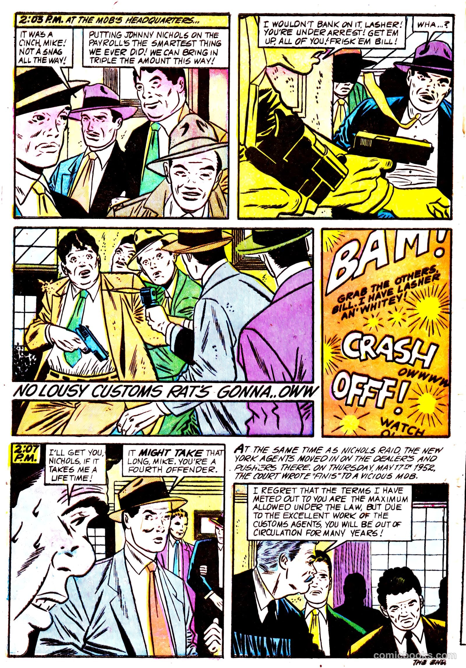 Danger #6 (1953) — page 32 of 36