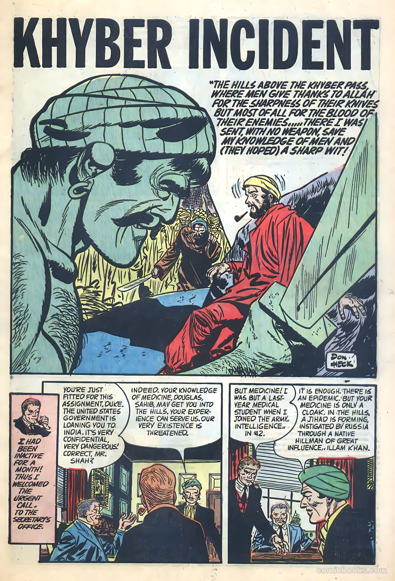 Danger #7 (1954) — page 3 of 36