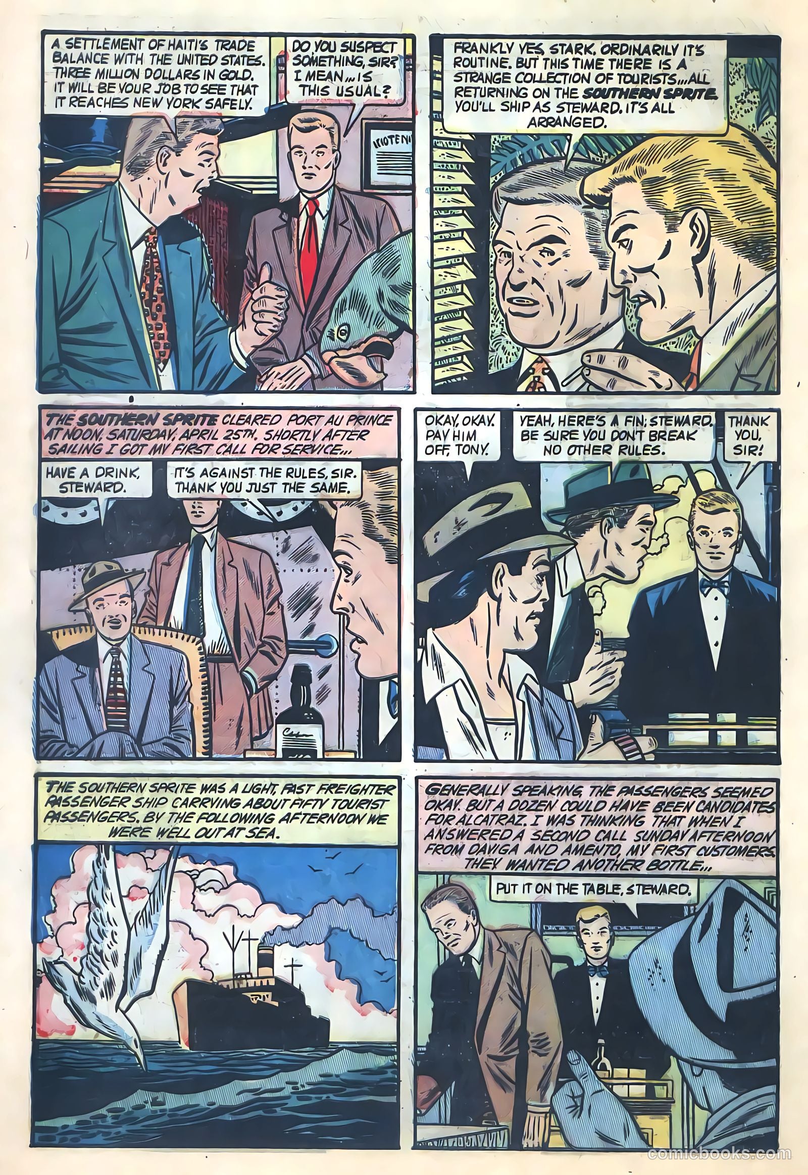 Danger #7 (1954) — page 28 of 36