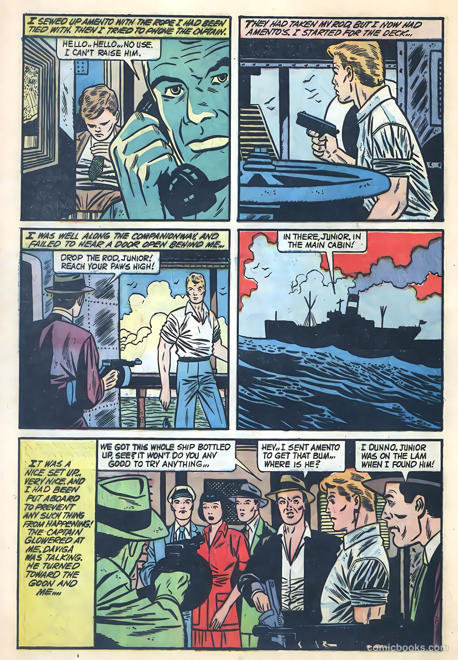 Danger #7 (1954) — page 30 of 36