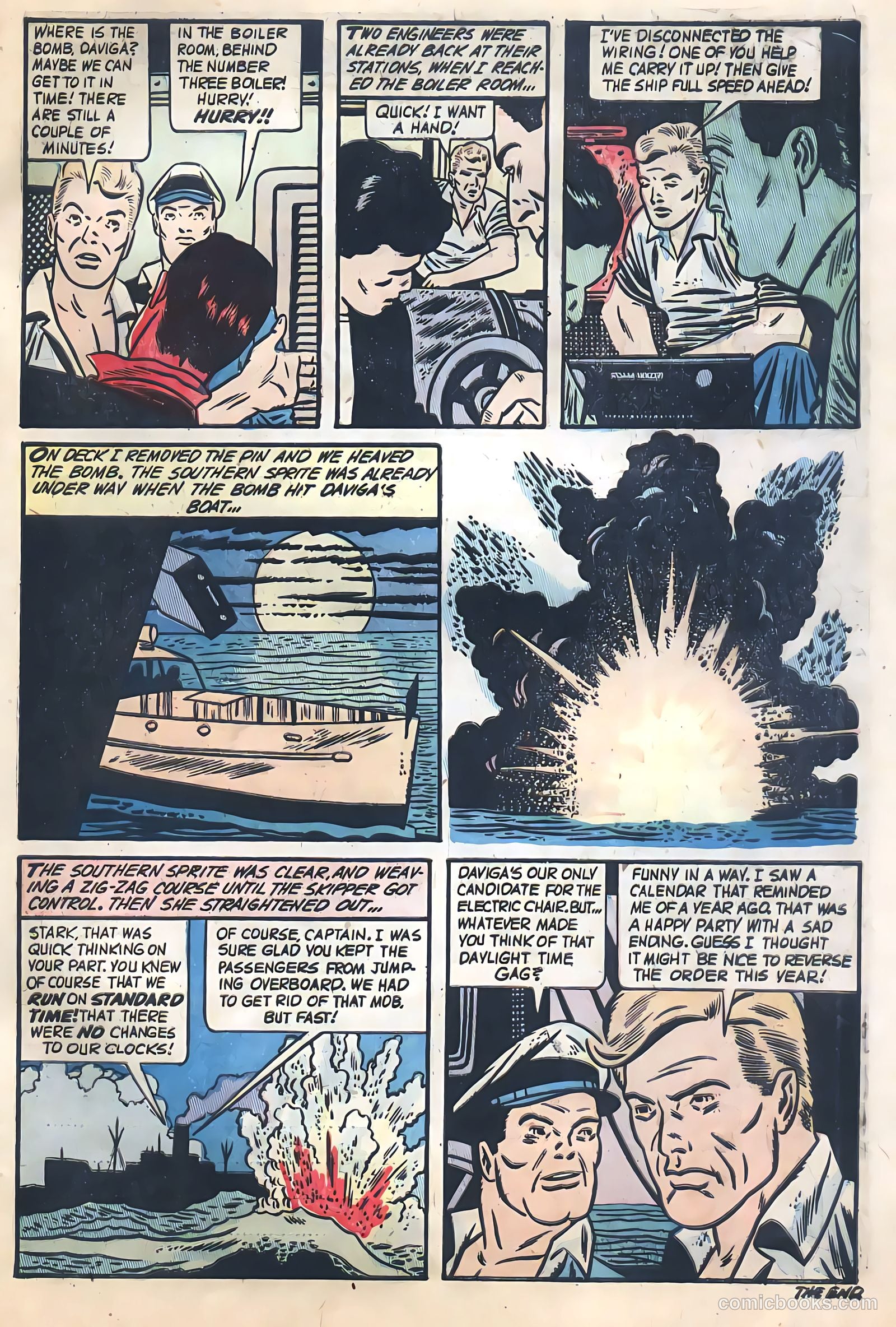Danger #7 (1954) — page 33 of 36