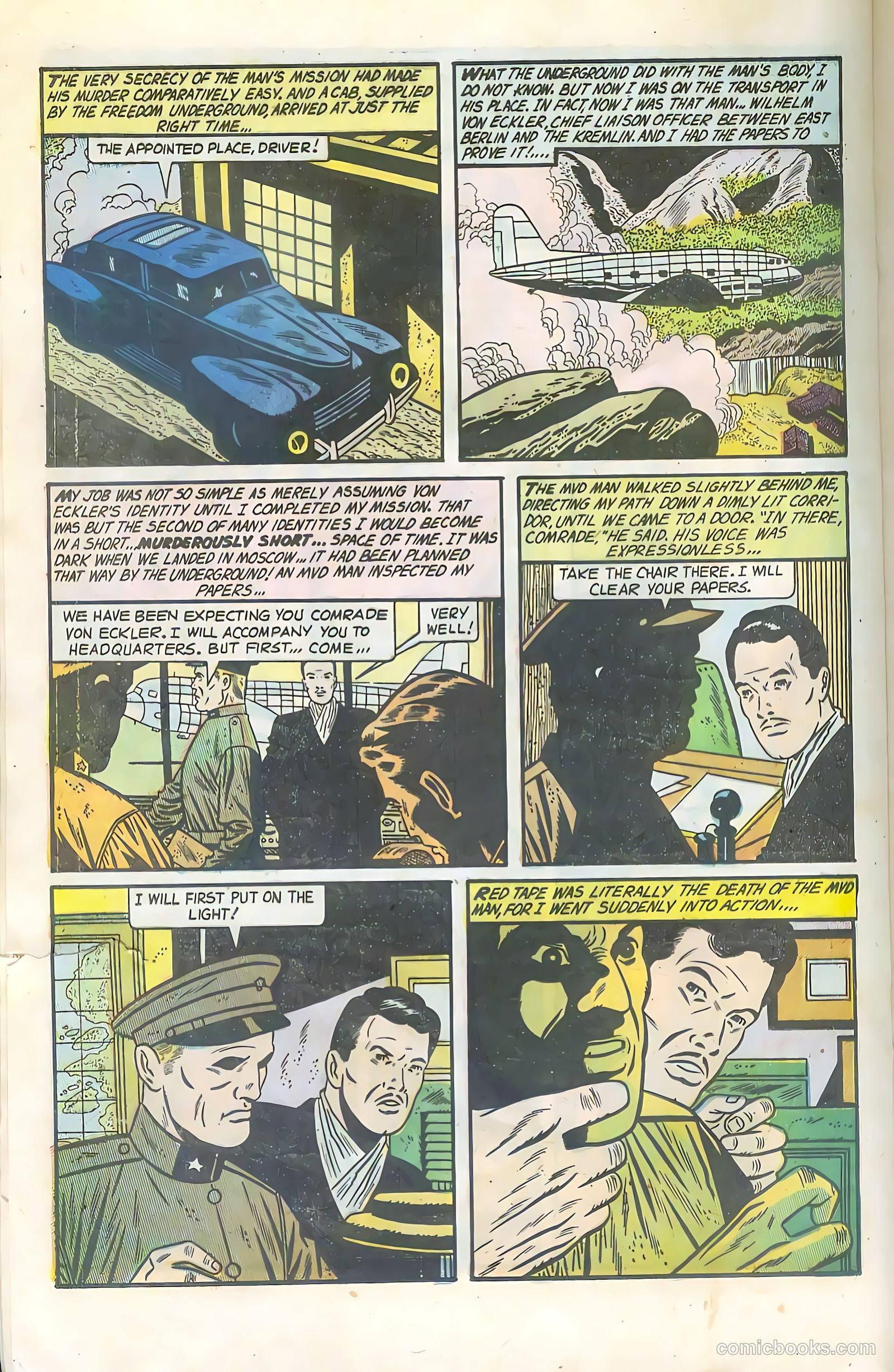 Danger #8 (1954) — page 20 of 36
