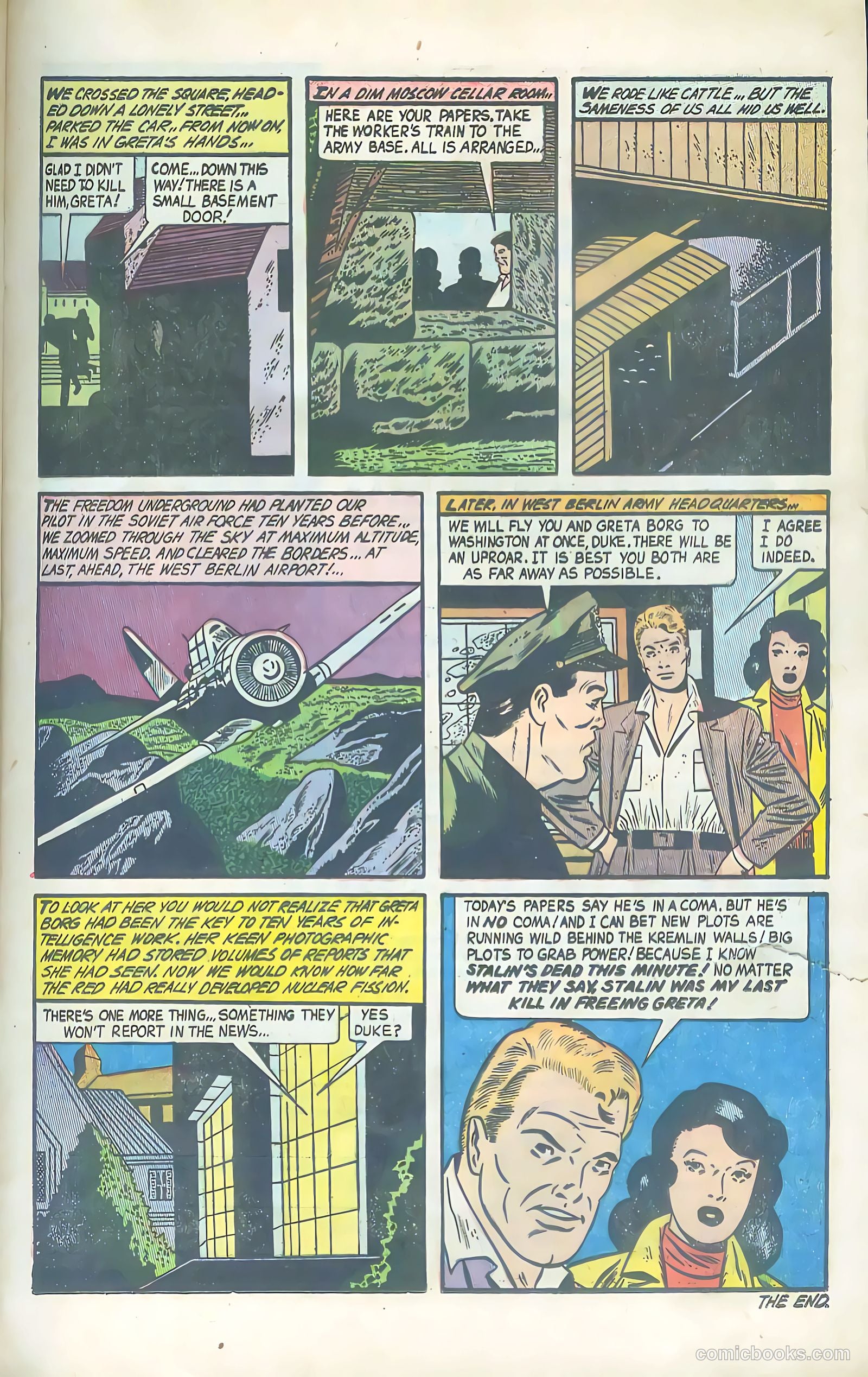 Danger #8 (1954) — page 25 of 36