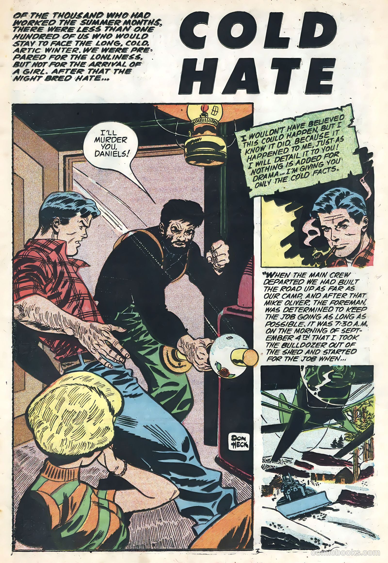 Danger #9 (1954) — page 19 of 36