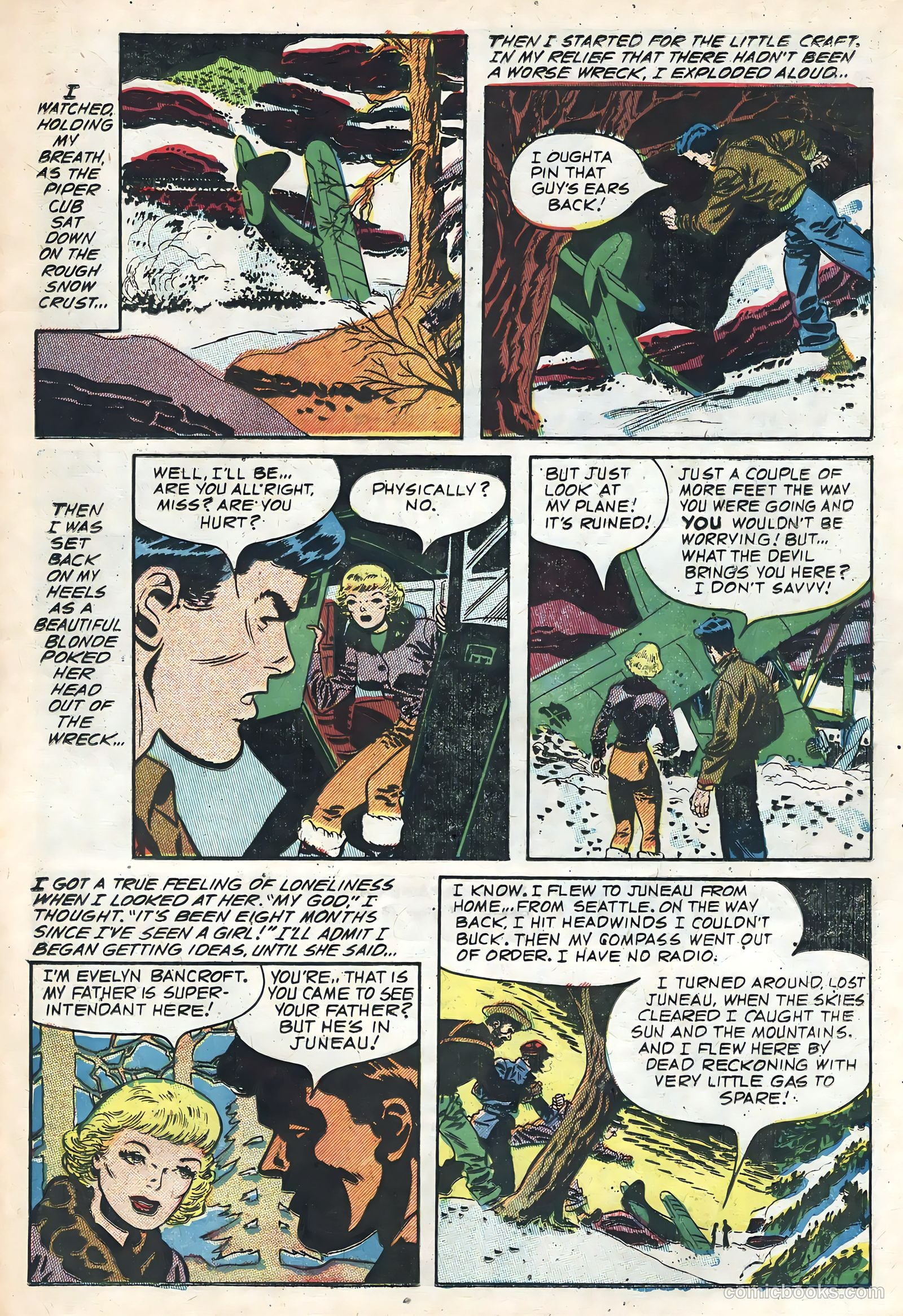 Danger #9 (1954) — page 21 of 36