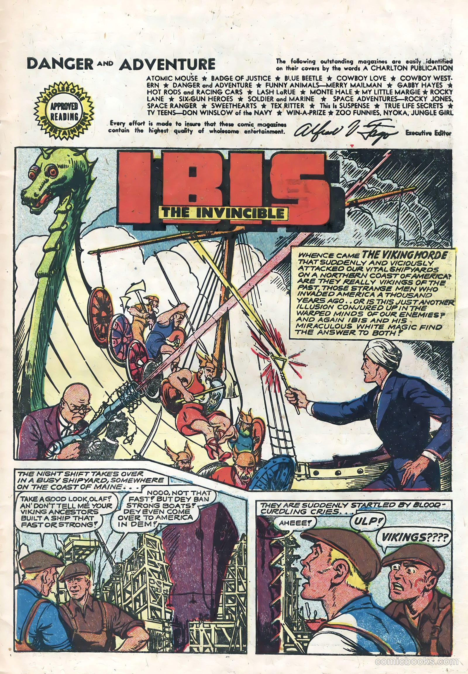Danger and Adventure #22 (1955) — page 3 of 36