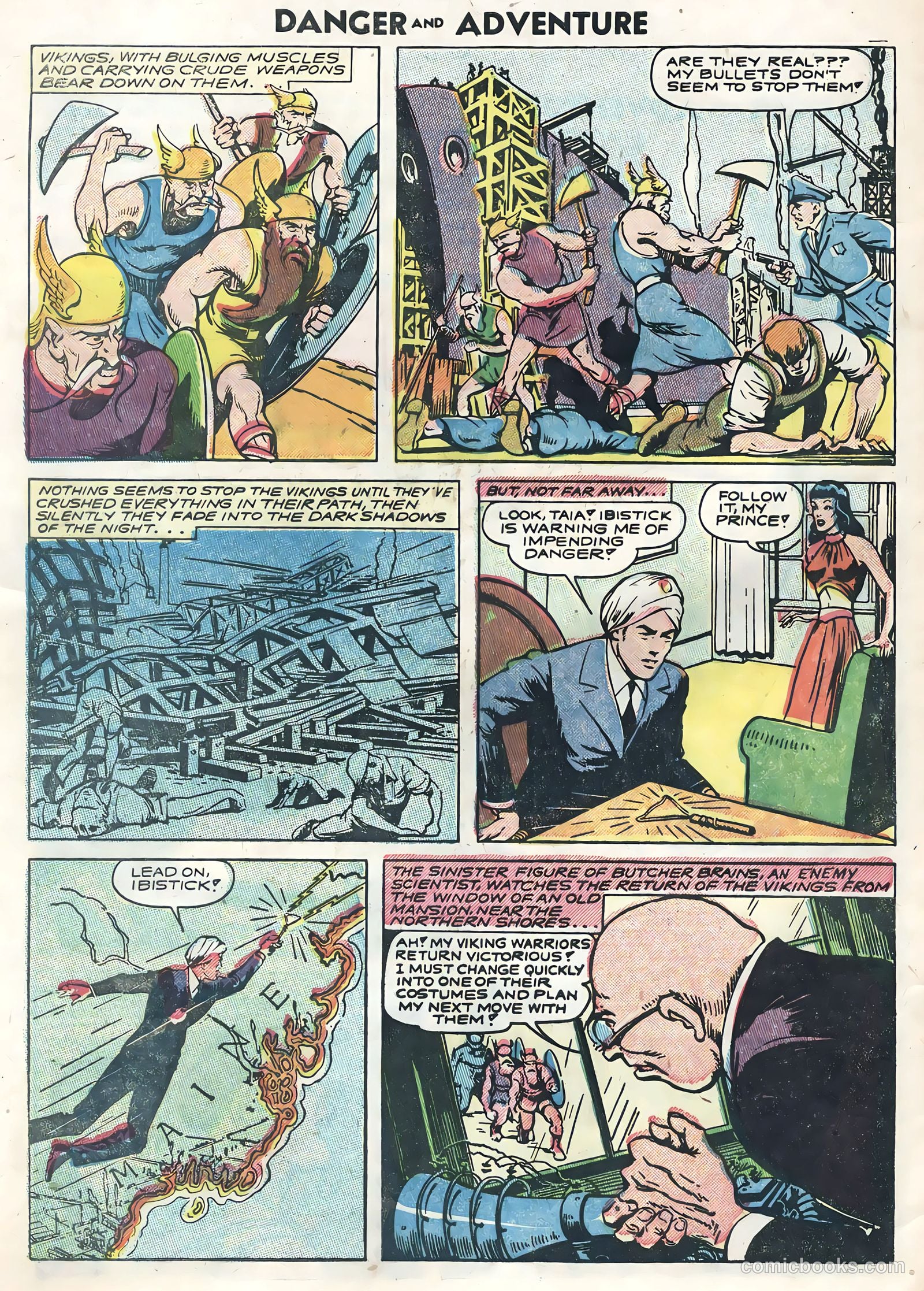 Danger and Adventure #22 (1955) — page 4 of 36