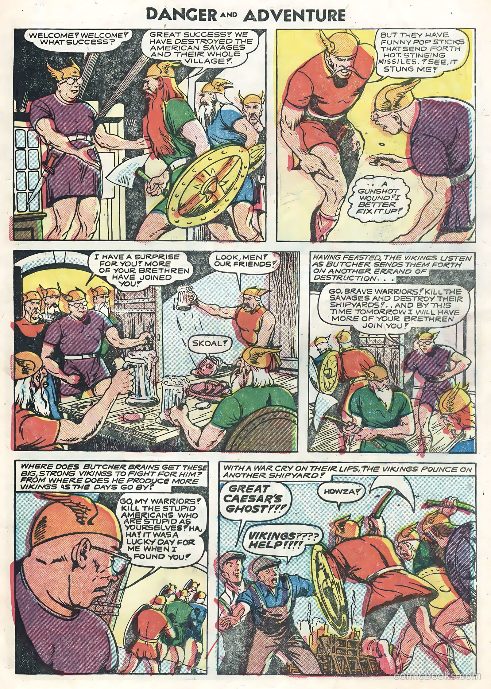 Danger and Adventure #22 (1955) — page 5 of 36