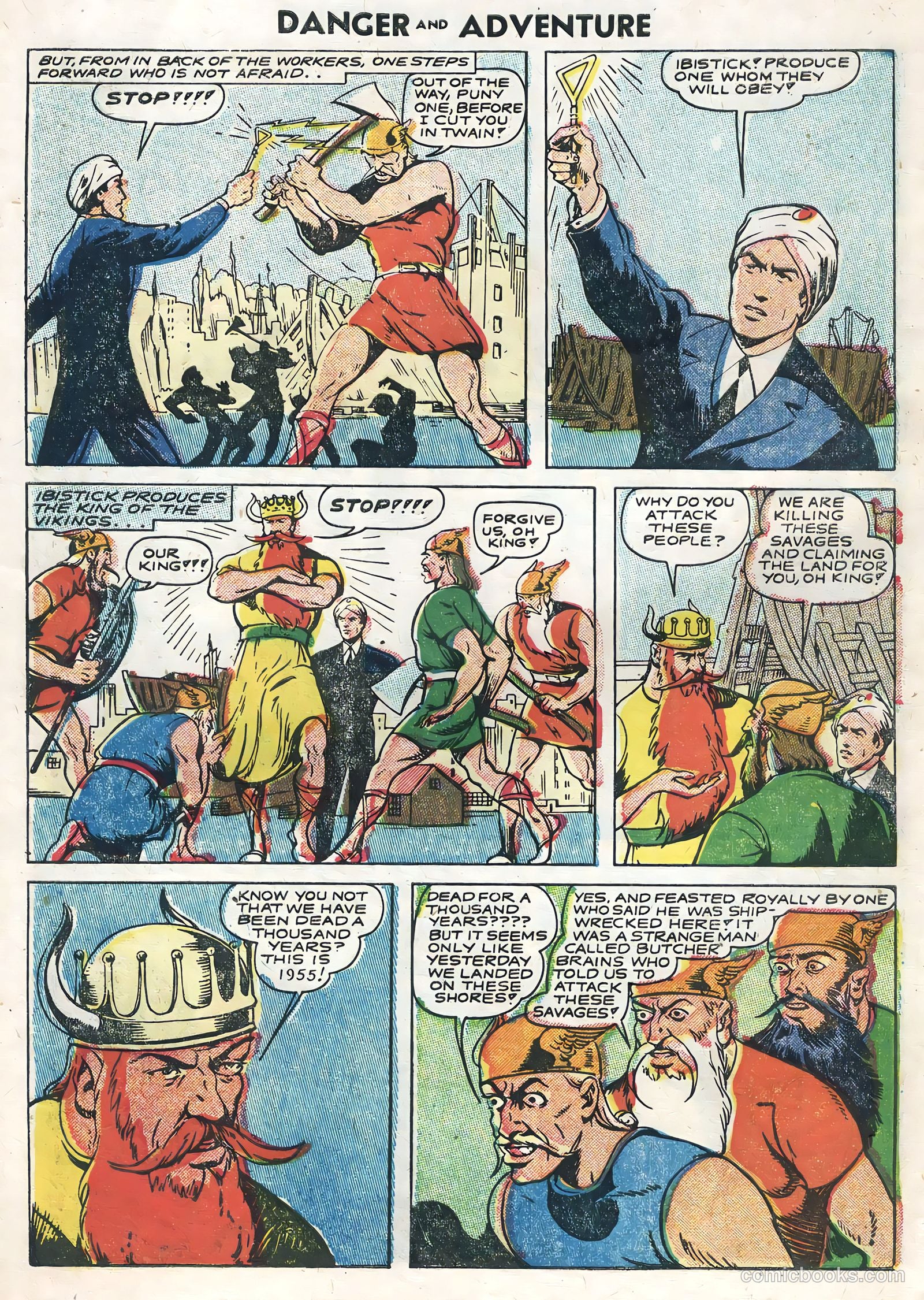Danger and Adventure #22 (1955) — page 6 of 36