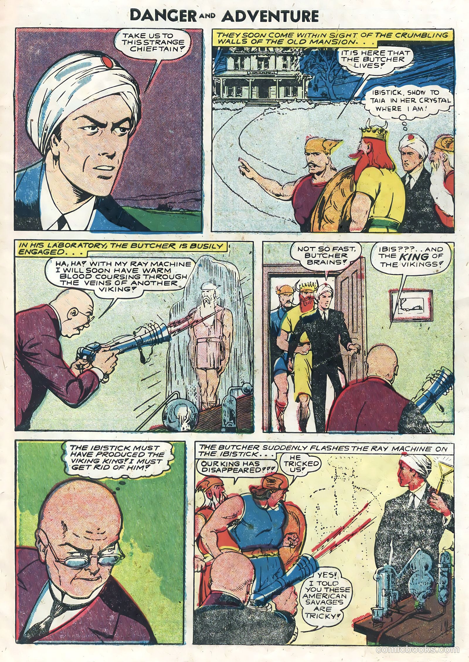 Danger and Adventure #22 (1955) — page 7 of 36