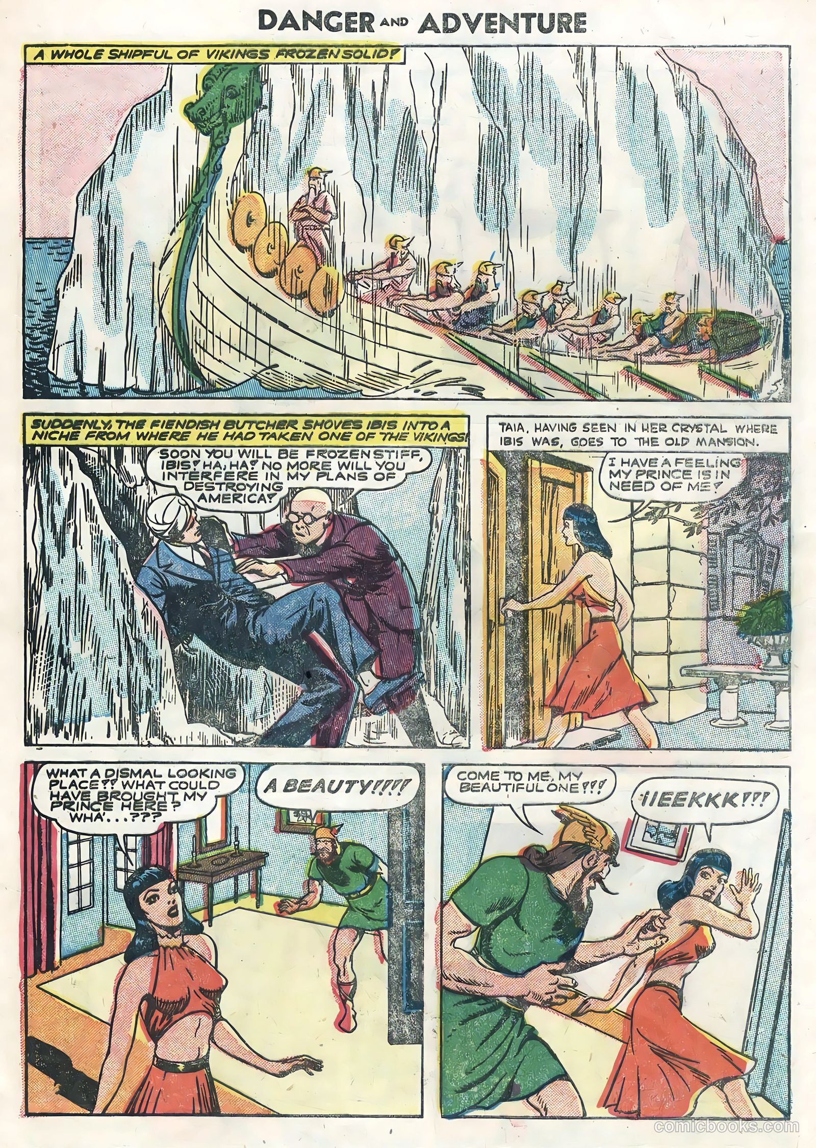 Danger and Adventure #22 (1955) — page 9 of 36