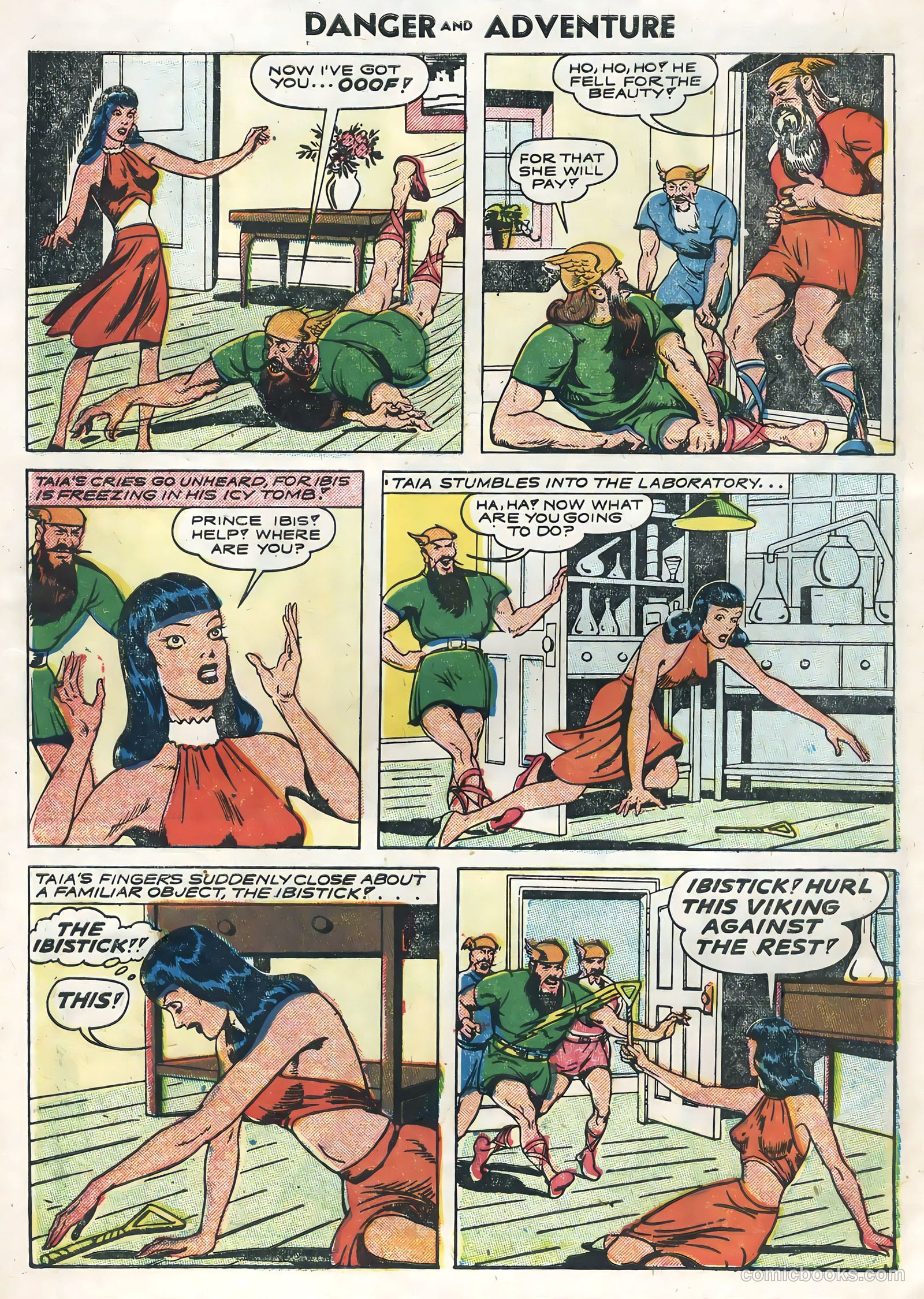 Danger and Adventure #22 (1955) — page 10 of 36
