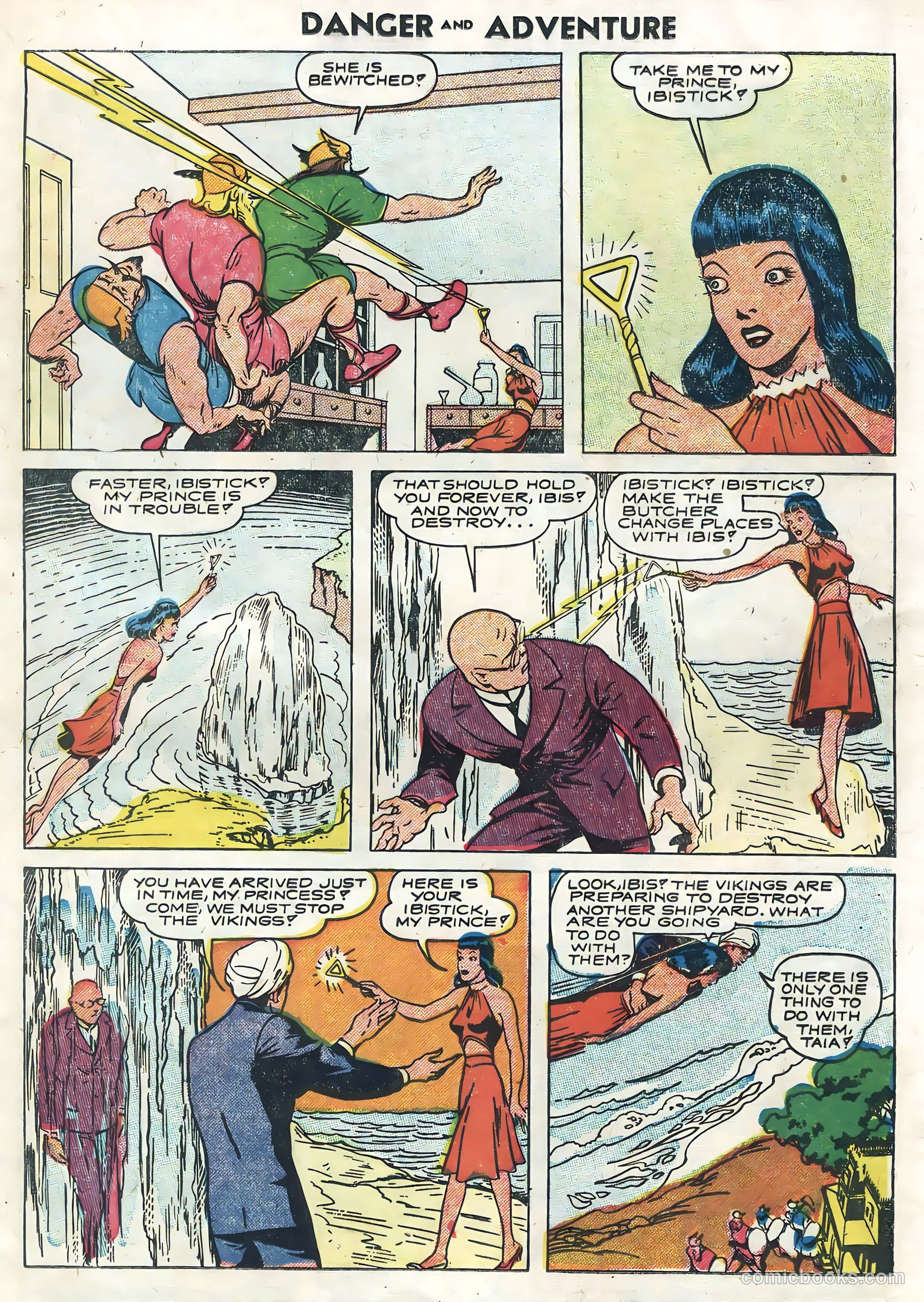 Danger and Adventure #22 (1955) — page 11 of 36