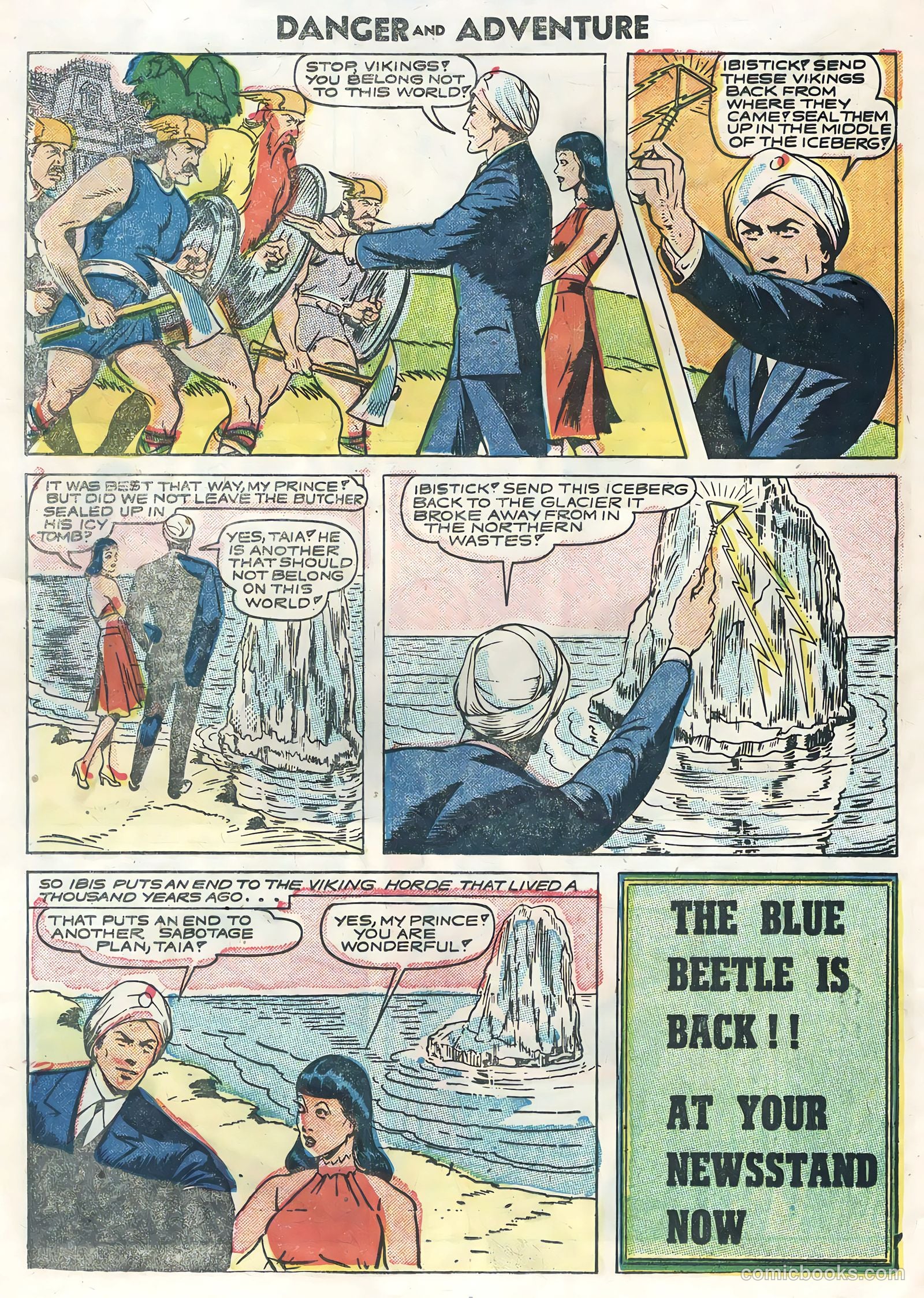 Danger and Adventure #22 (1955) — page 12 of 36