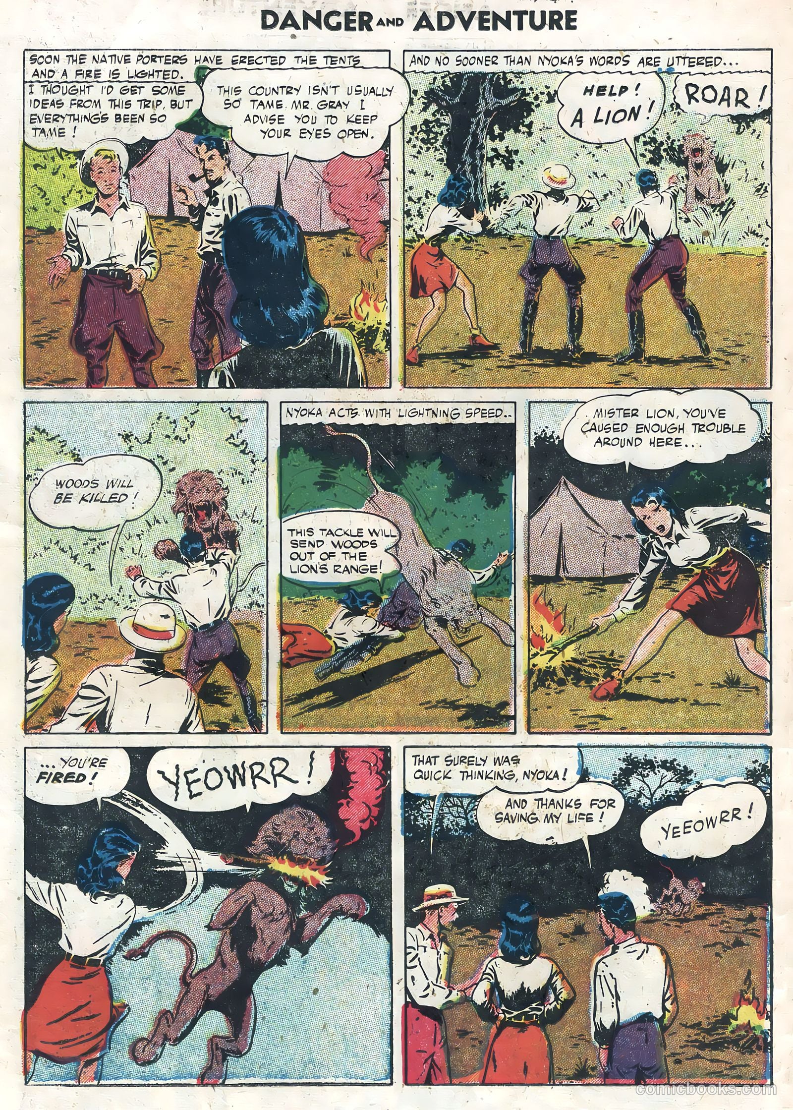 Danger and Adventure #22 (1955) — page 14 of 36