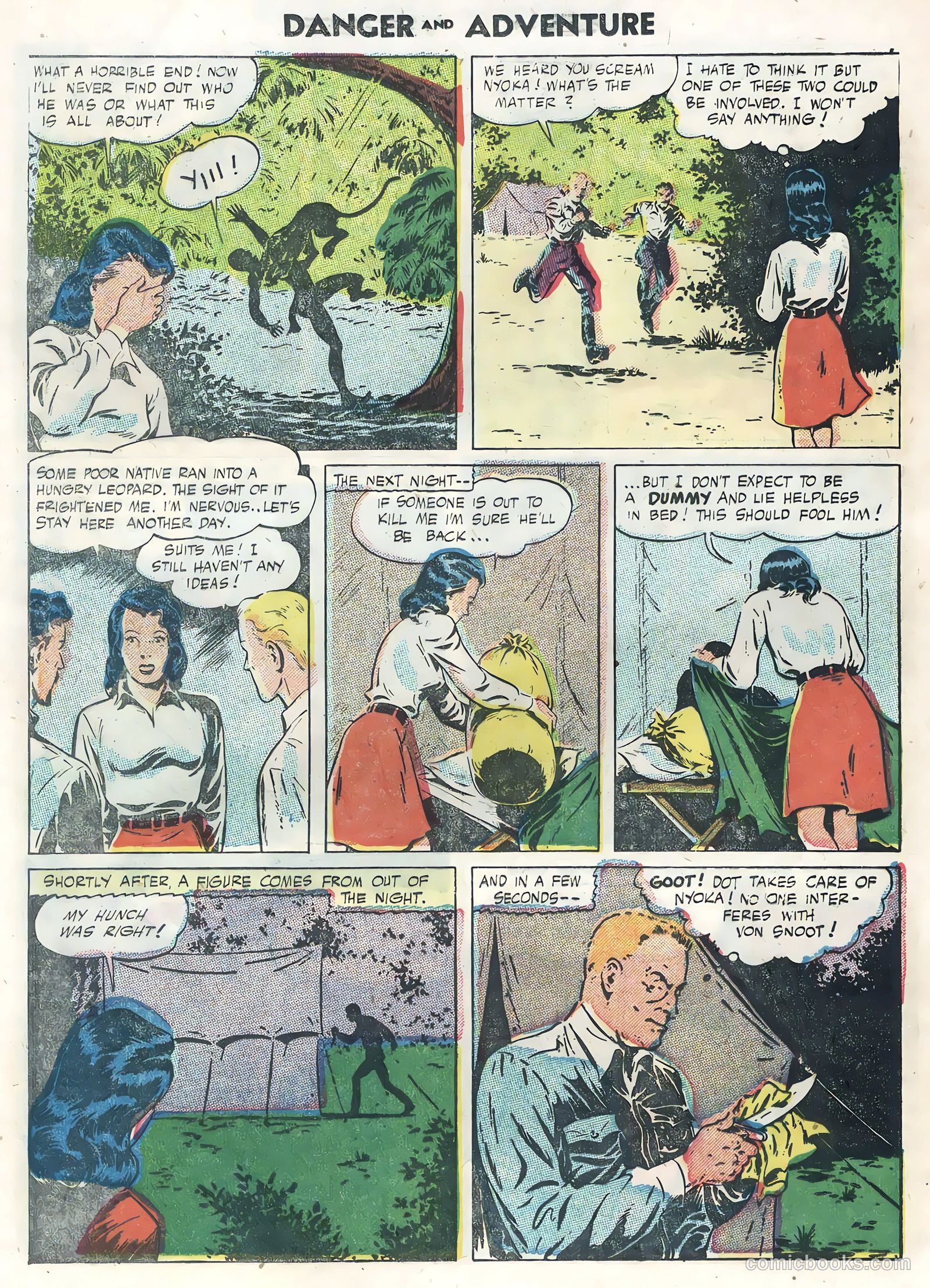 Danger and Adventure #22 (1955) — page 16 of 36