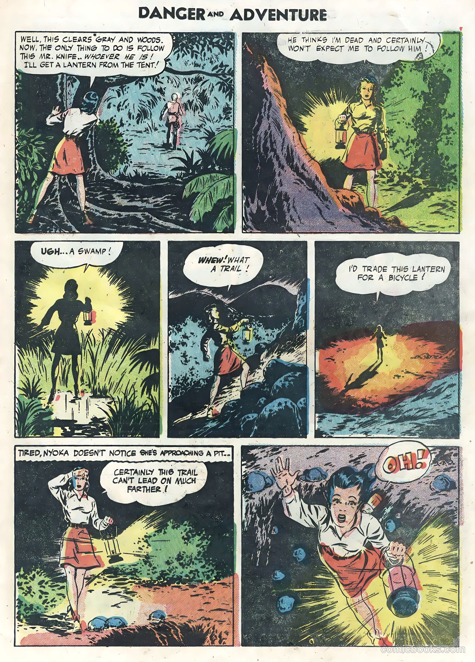 Danger and Adventure #22 (1955) — page 17 of 36