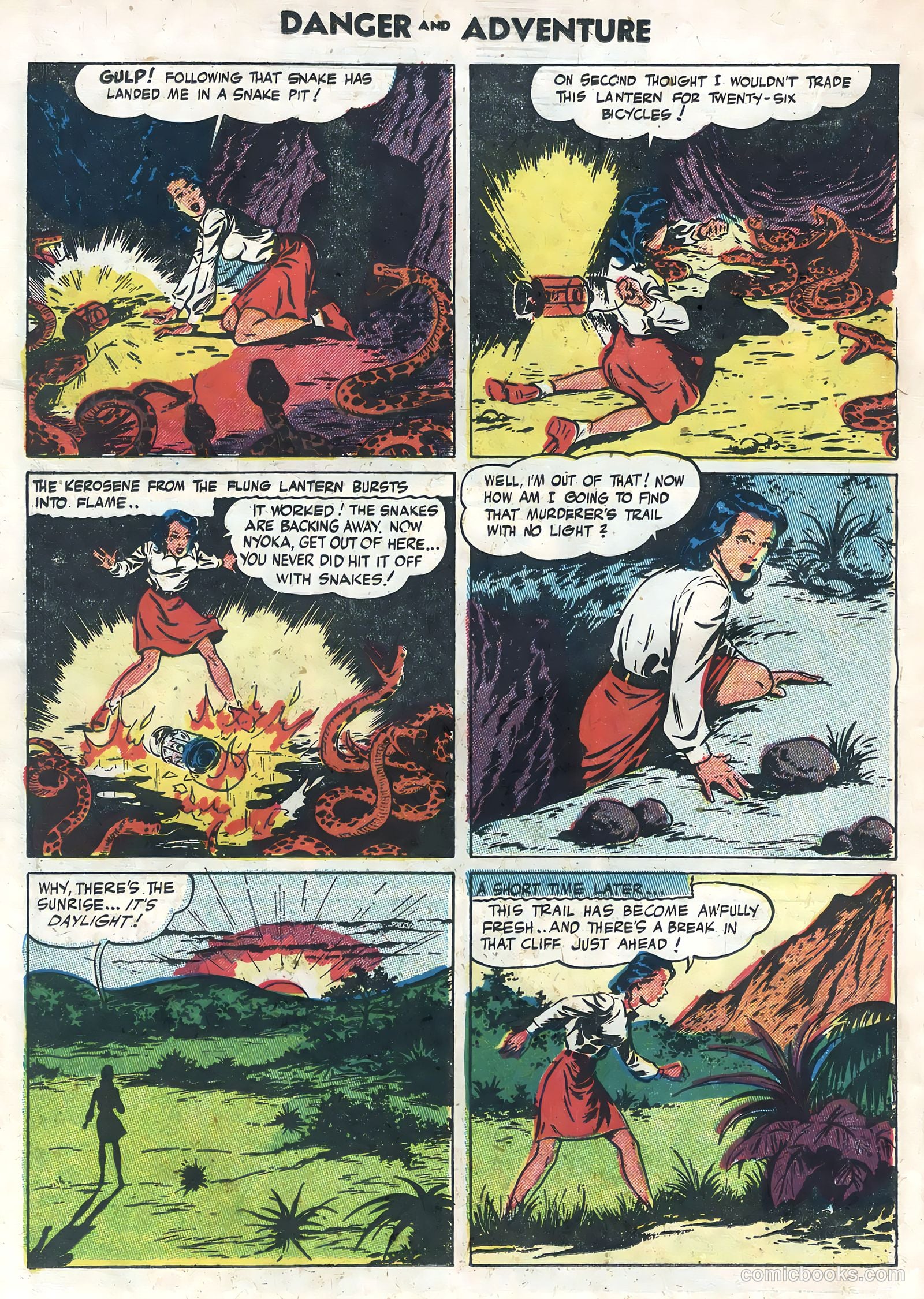 Danger and Adventure #22 (1955) — page 18 of 36