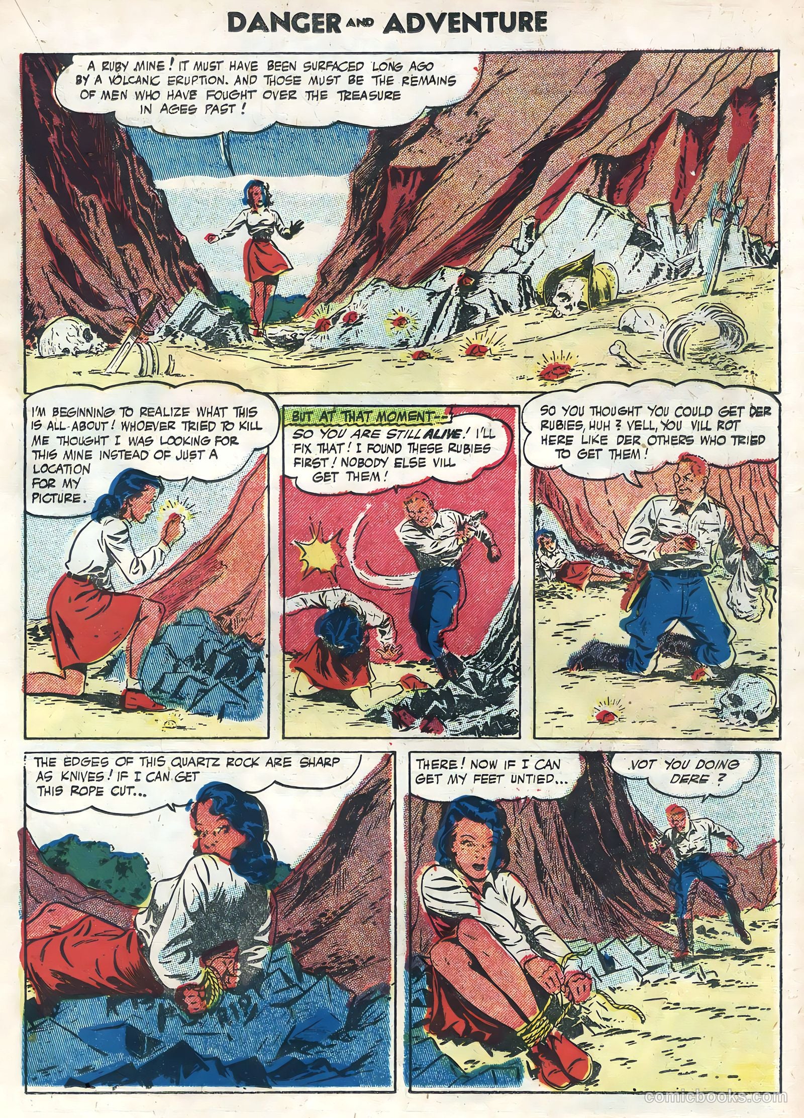 Danger and Adventure #22 (1955) — page 19 of 36
