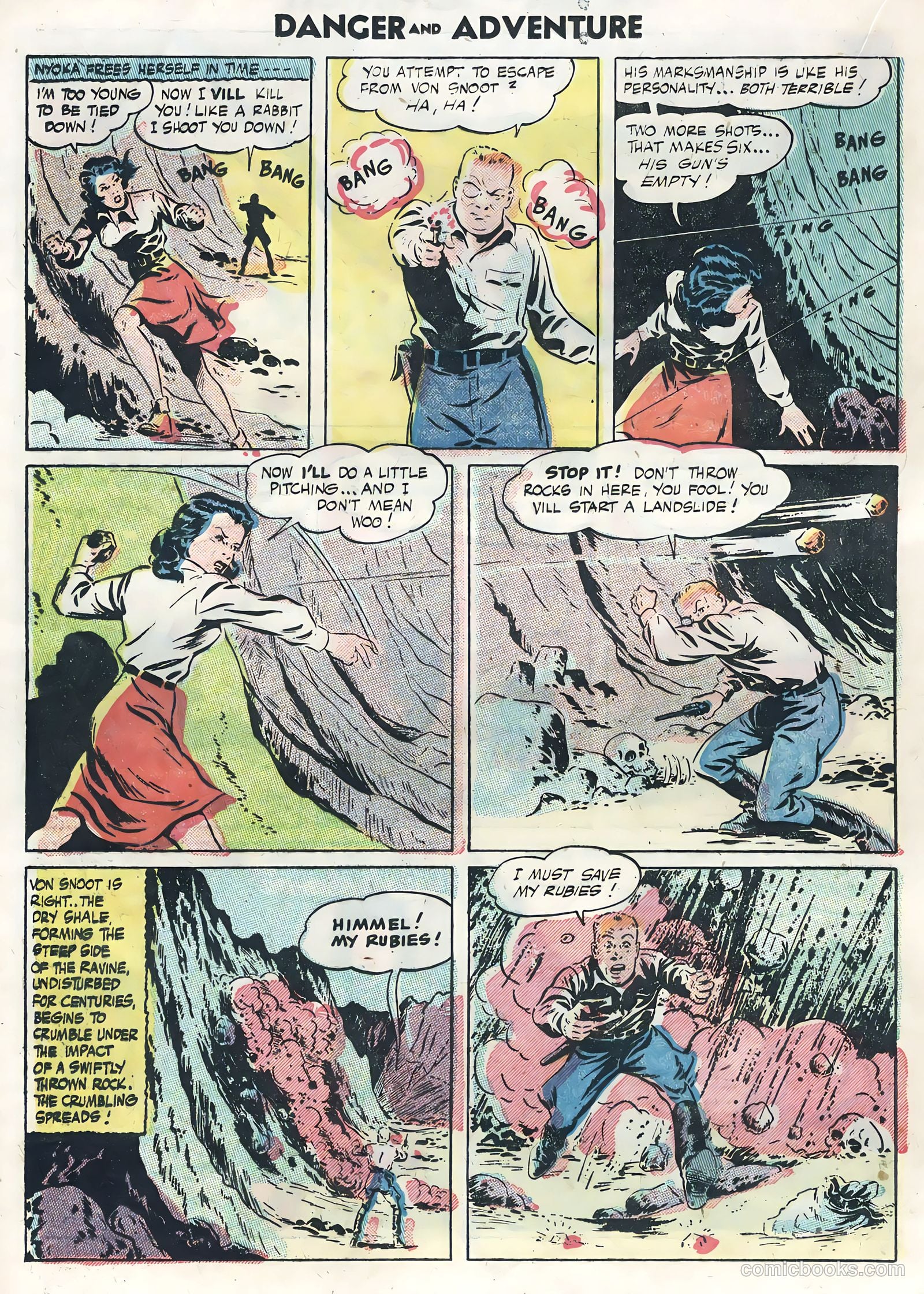 Danger and Adventure #22 (1955) — page 20 of 36