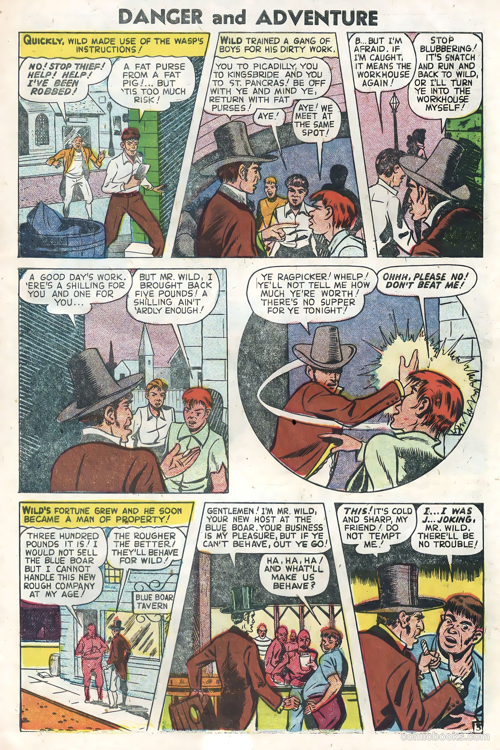 Danger and Adventure #22 (1955) — page 27 of 36